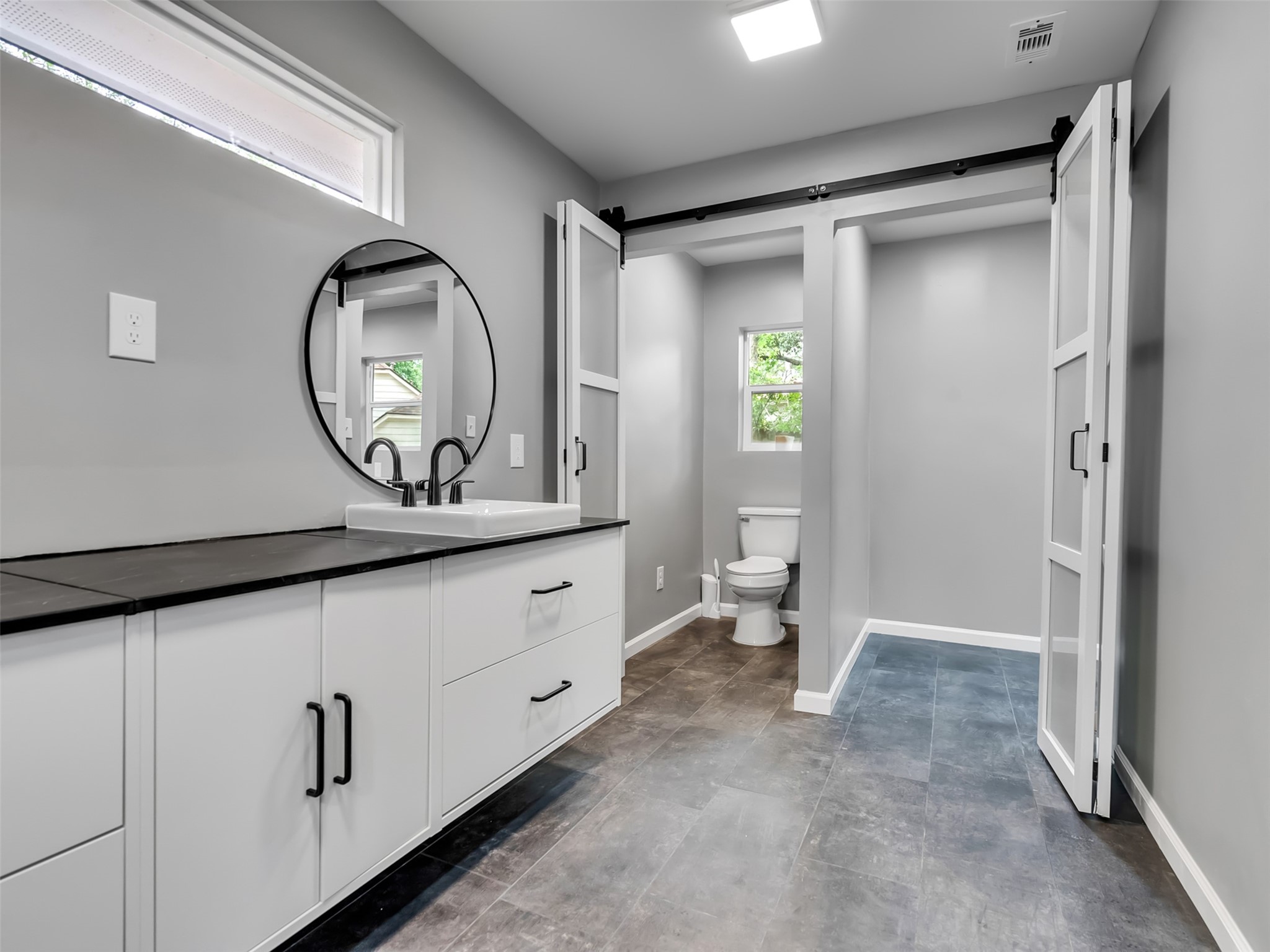 Brand new custom vanity.