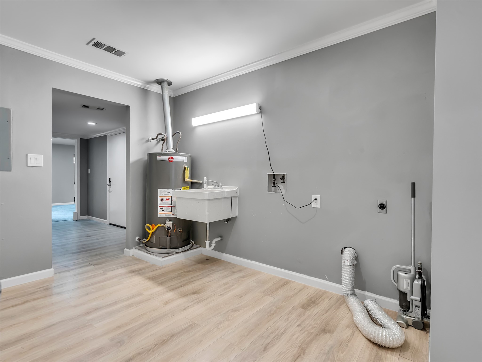 Conveniently located just off the newly renovated downstairs primary suite.