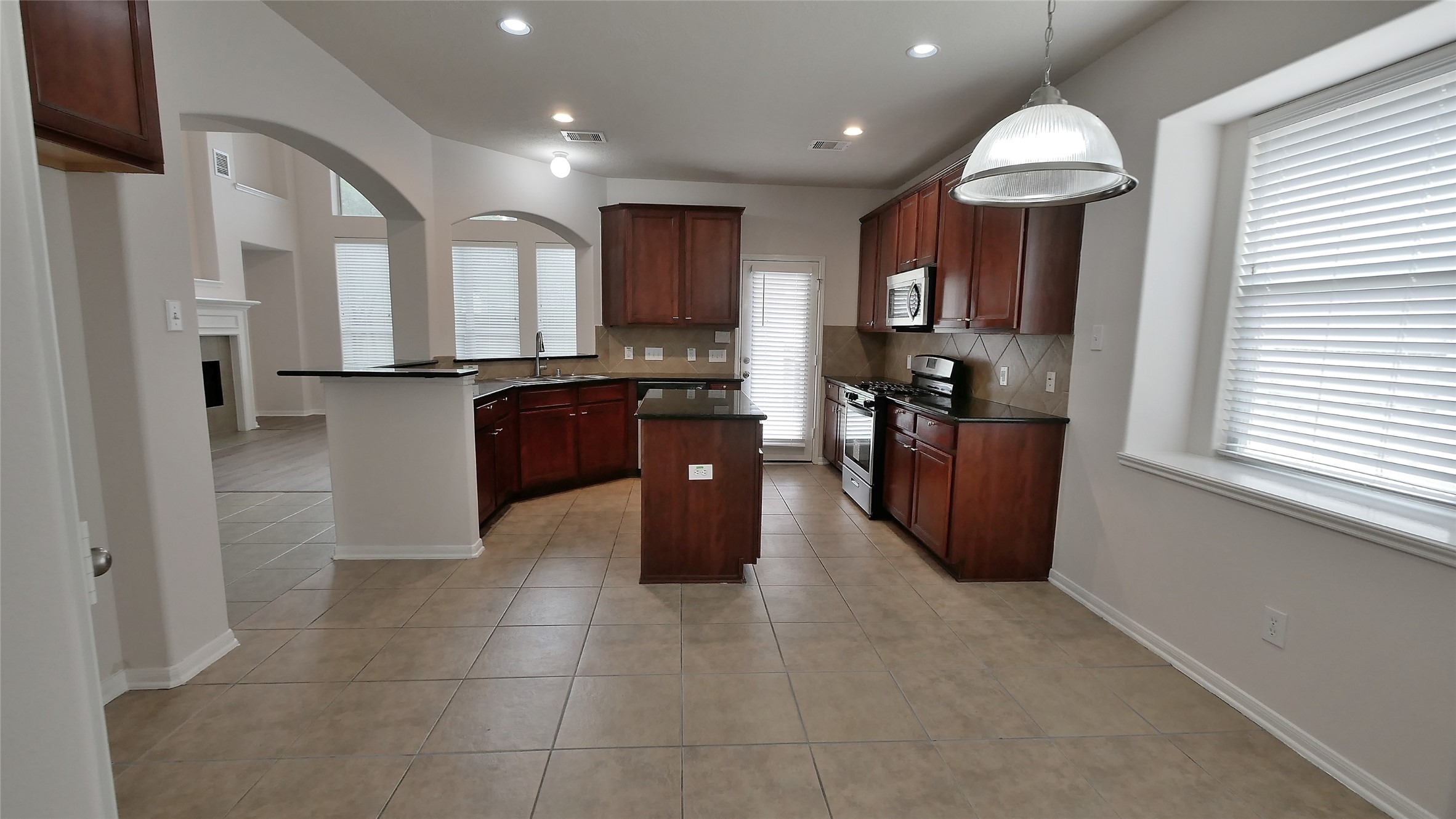 Kitchen from the Breakfast Area