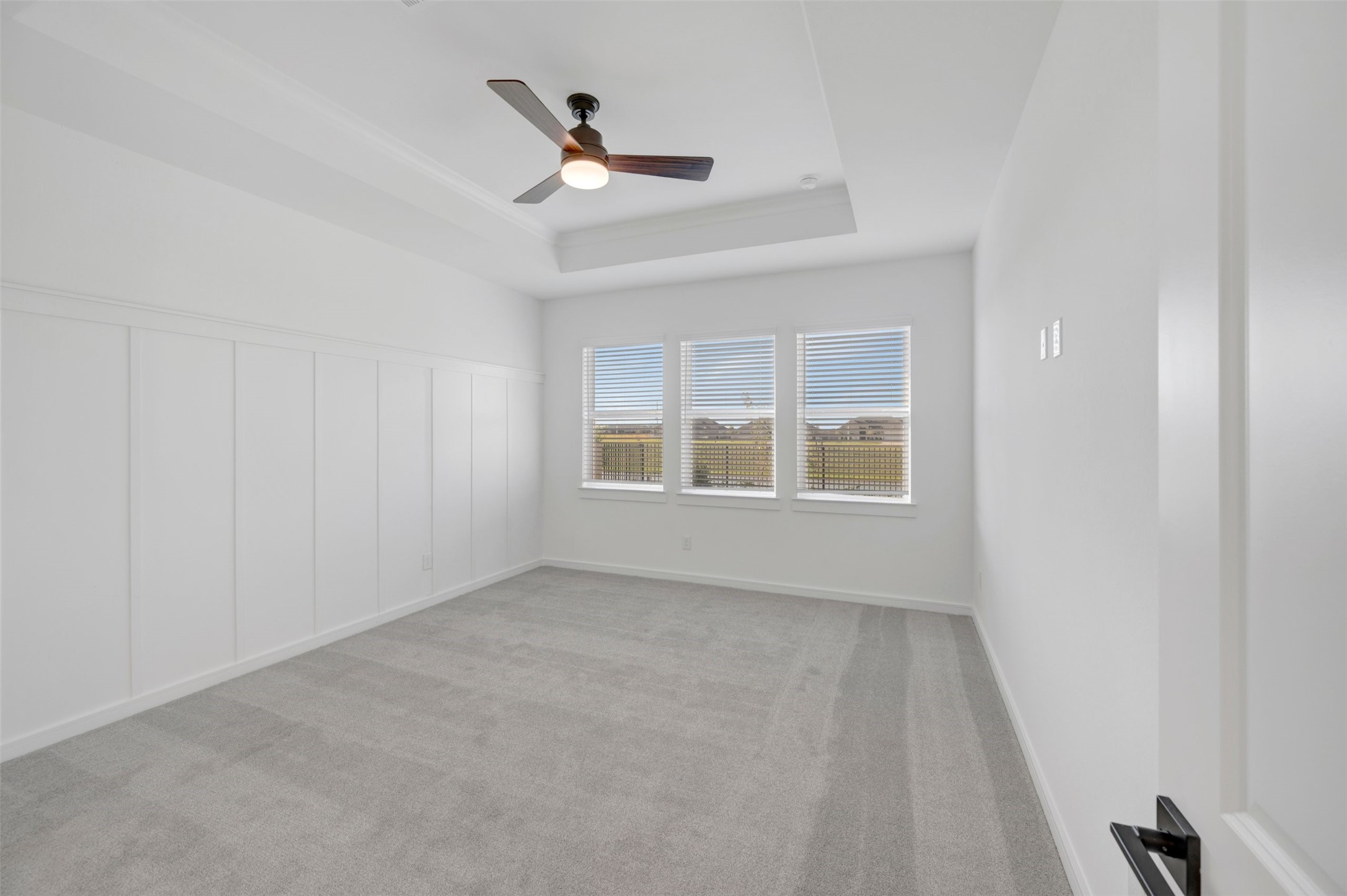 Secluded primary suite