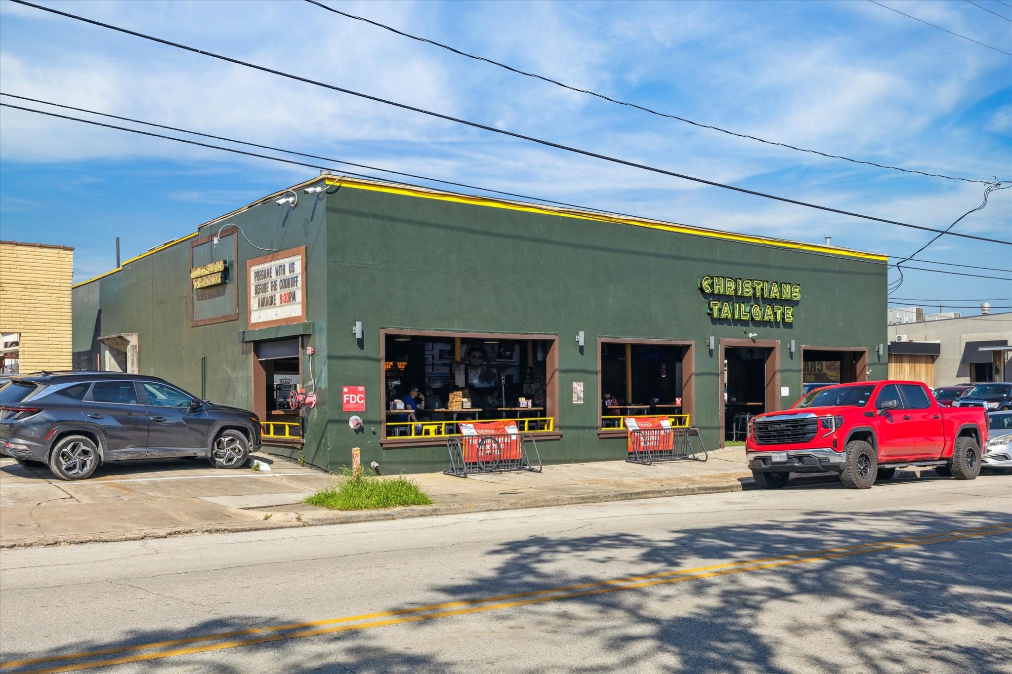 Popular Heights hangouts like Christians Tailgate bring dining, sports and casual neighborhood gathering spots close to home, adding to the areas energetic local scene.