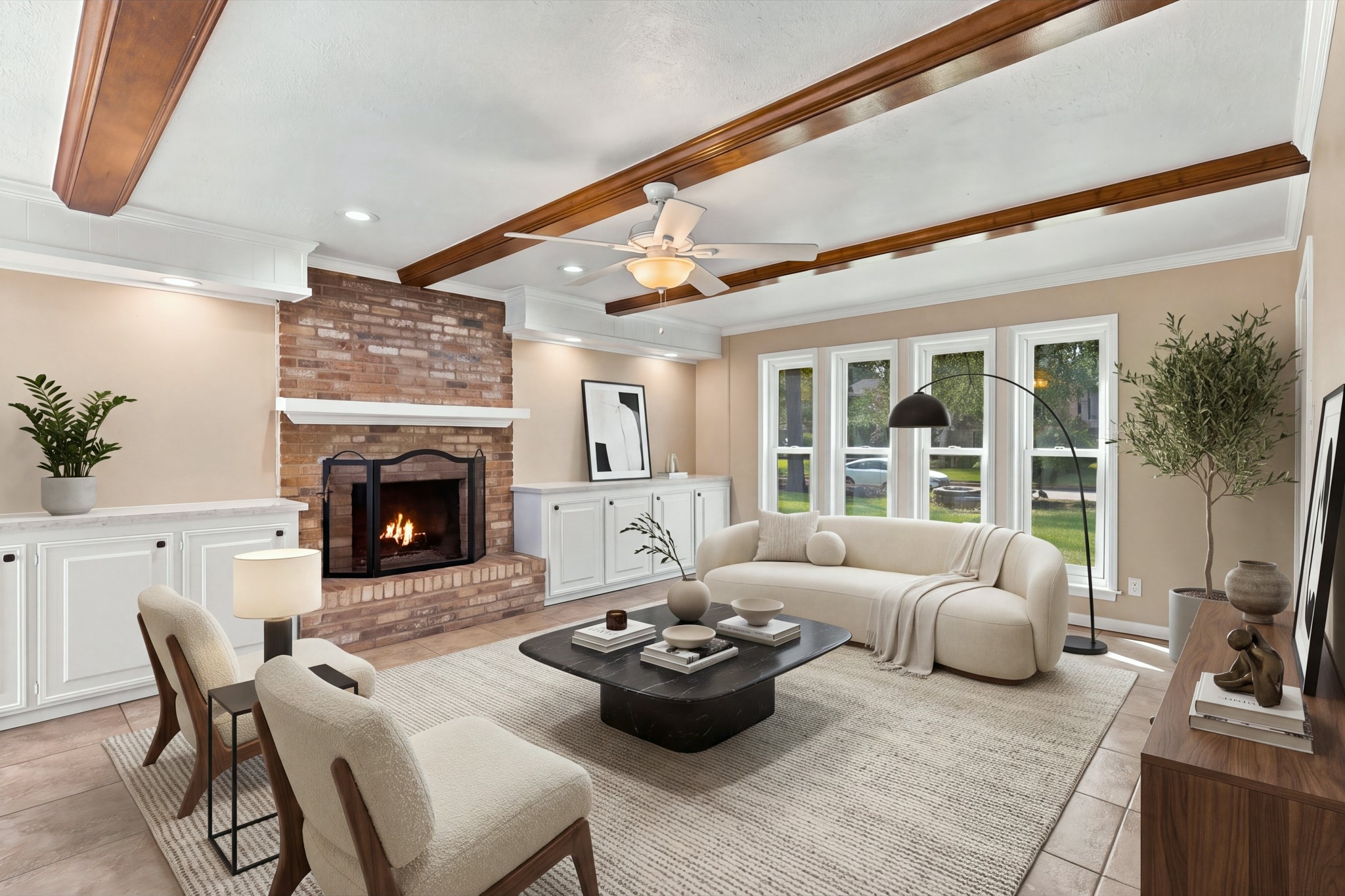 Living Room *Staged* Living Room *Staged*