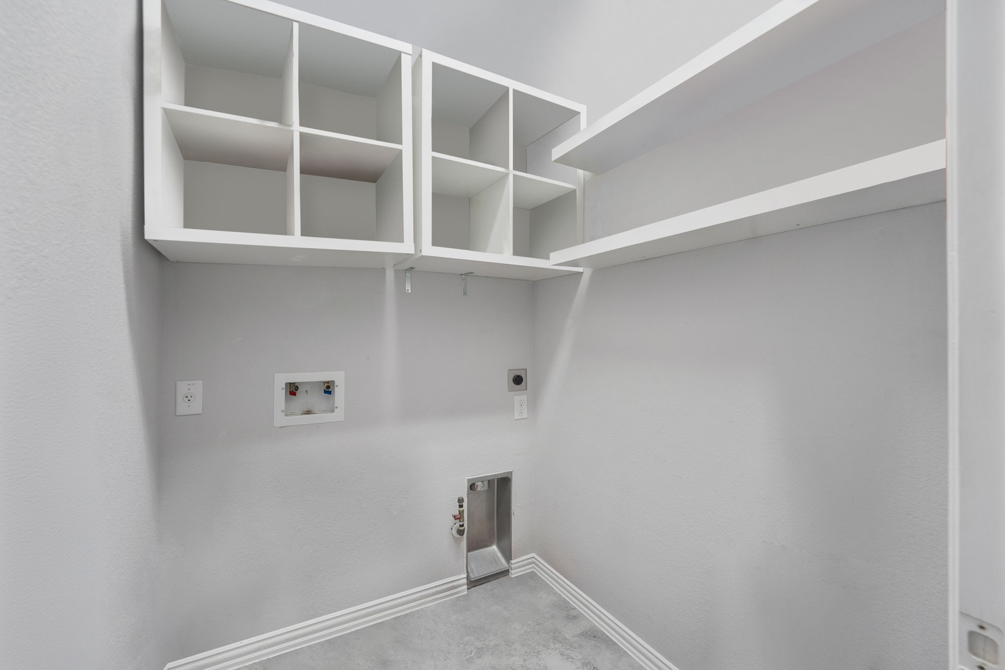 Laundry room.