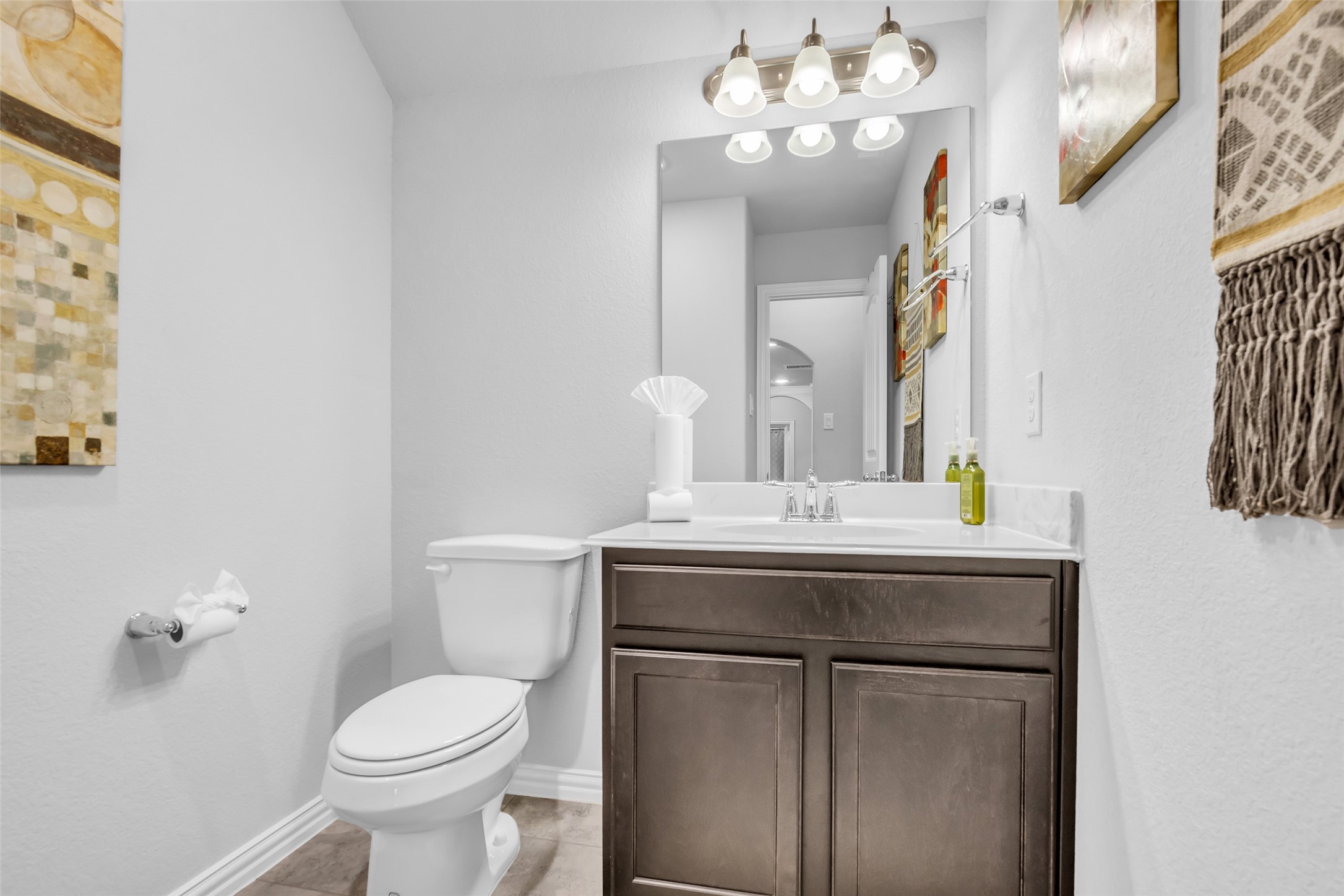 Upstairs Guest bathroom
