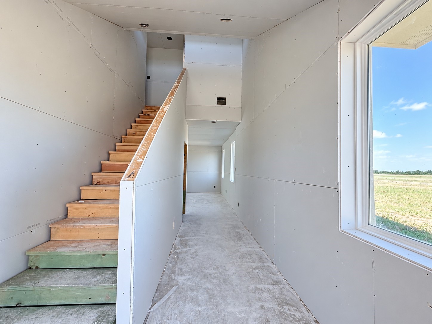 High ceiling entrance