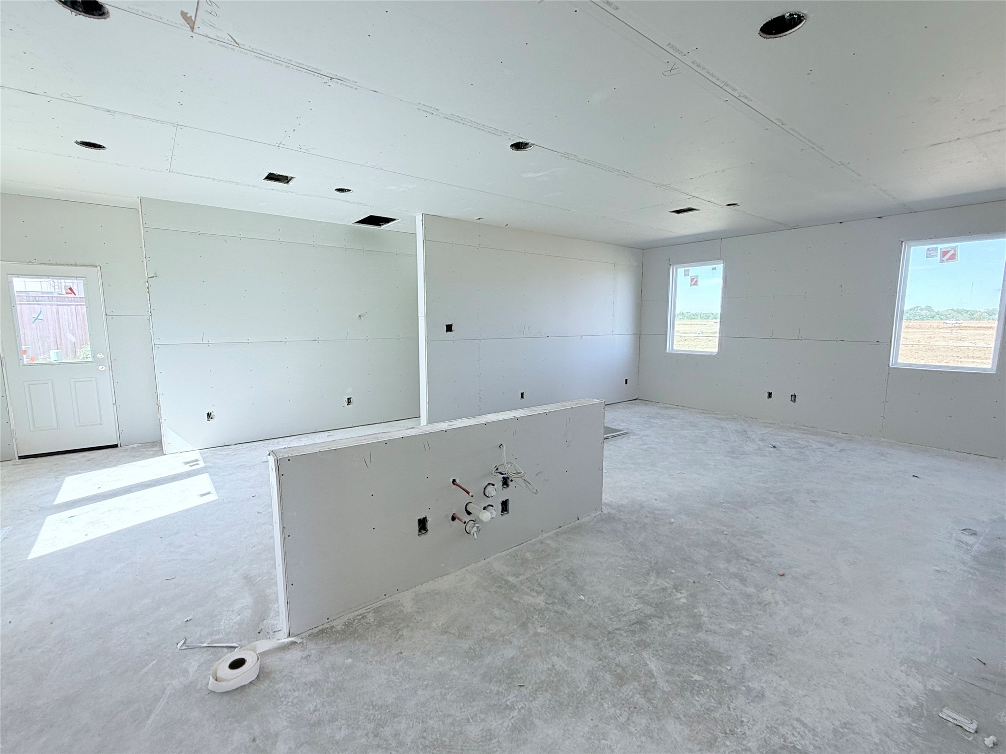 Kitchen into dining
