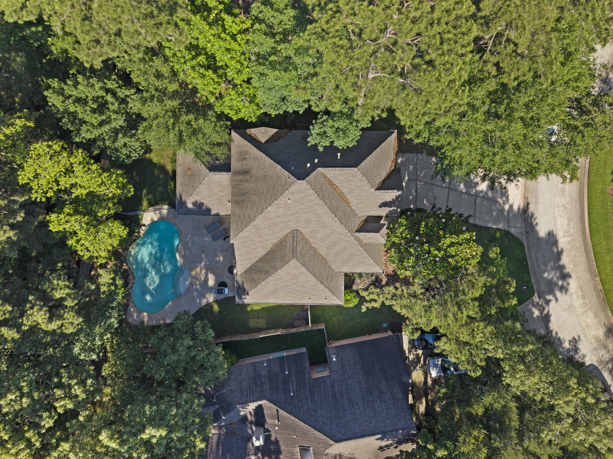 Top of house