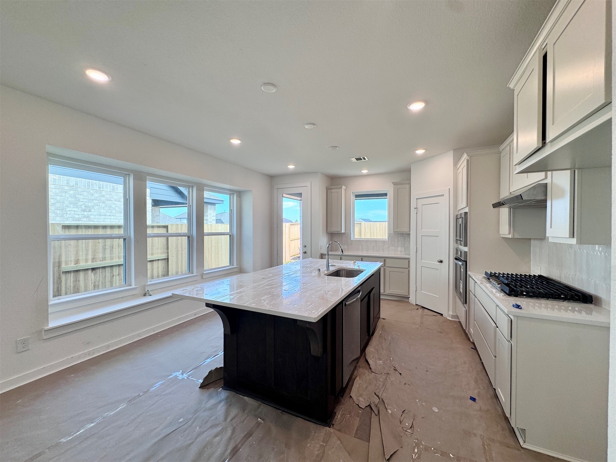 The kitchen is already prewired for pendant lights so you can style your home in a way that makes sense for YOU!
