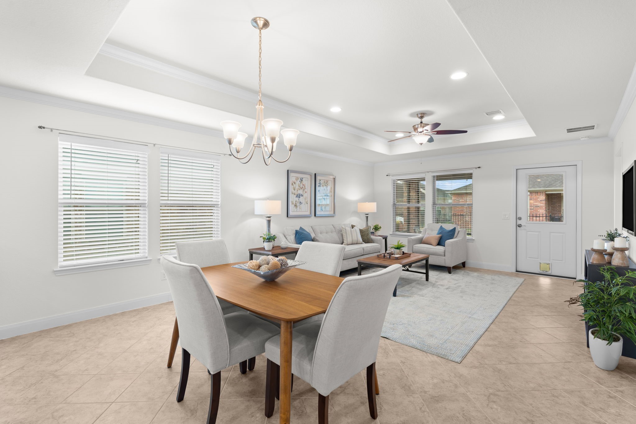 Step inside to freshly painted Alabaster walls, creating a warm, inviting atmosphere!