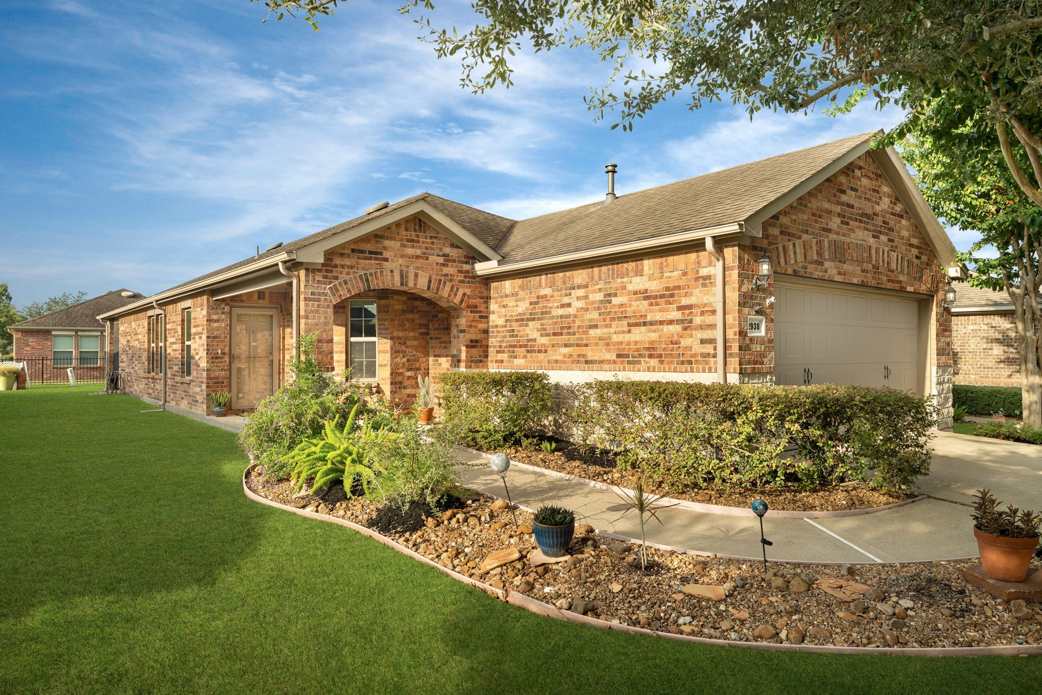 Attractive front entry welcomes you home! HVAC replaced October 2025 - a valuable update for peace of mind. PLUS Fresh Alabaster paint gives this home a clean, welcoming feel.