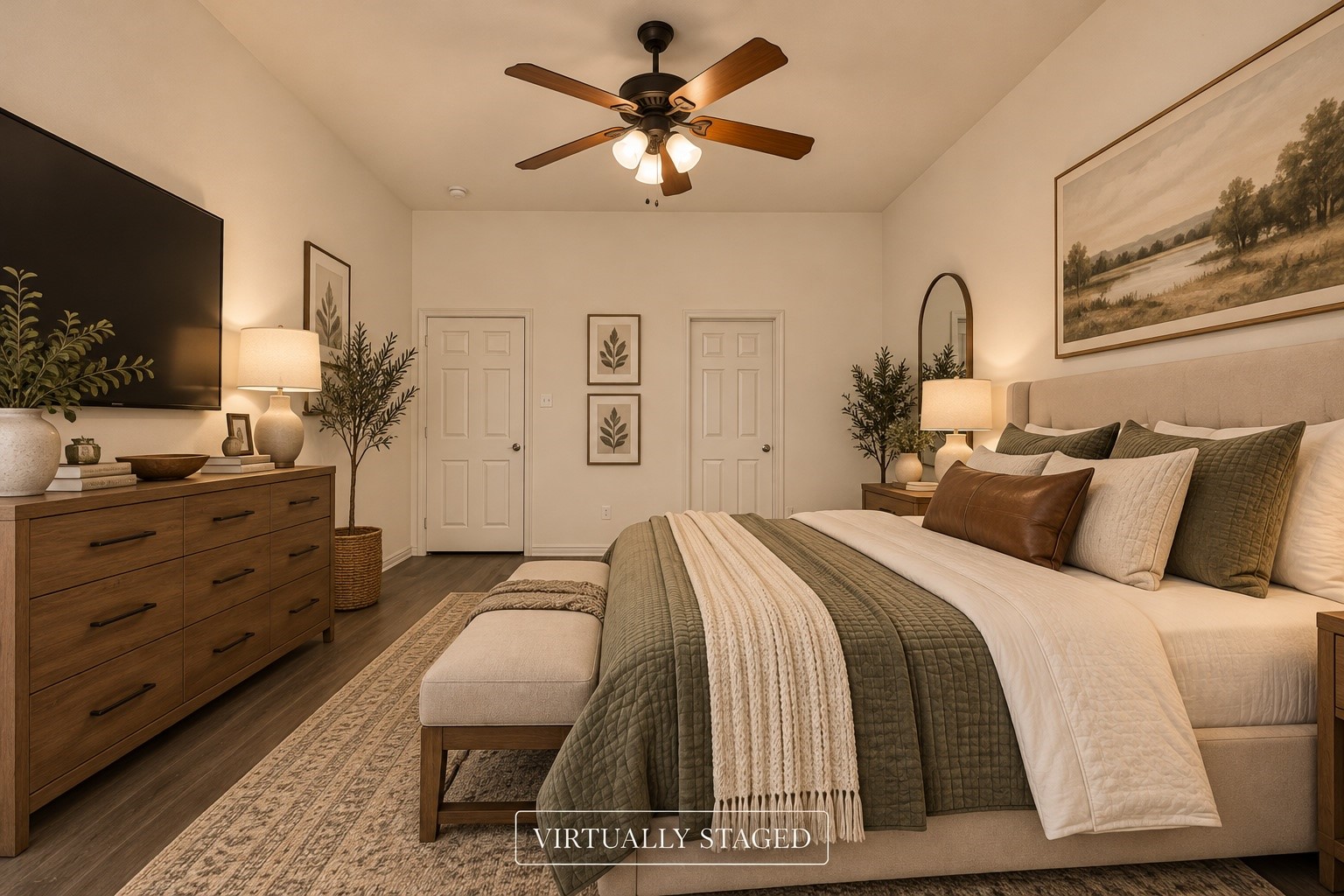 Primary Bedroom  (virtual)