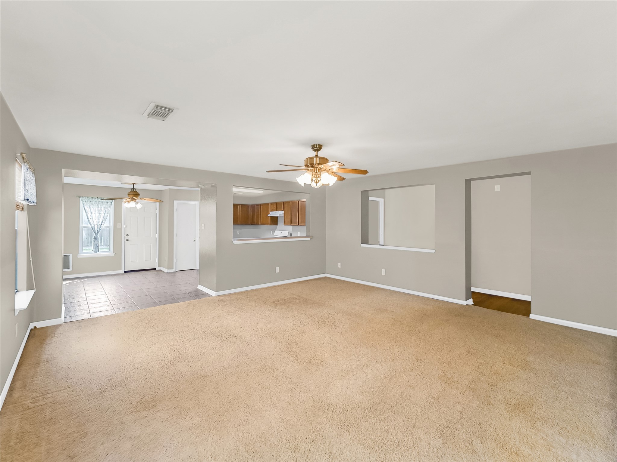 Spacious living area