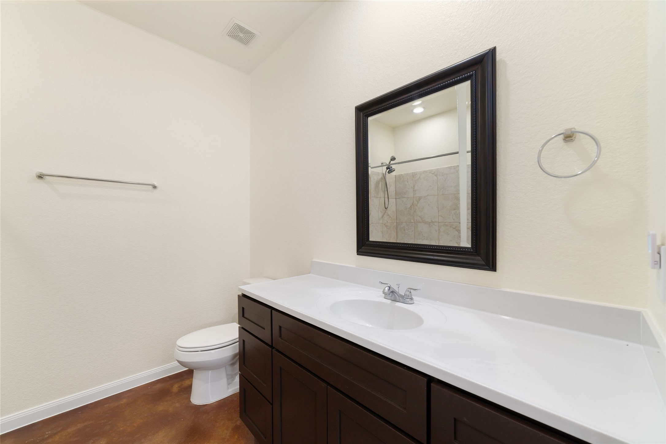 Primary bathroom view 1