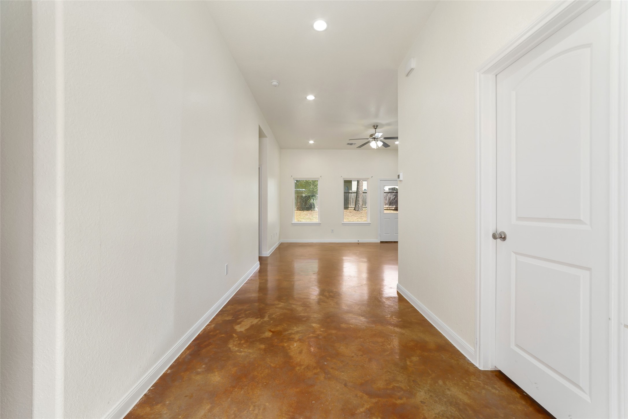 Front hallway view