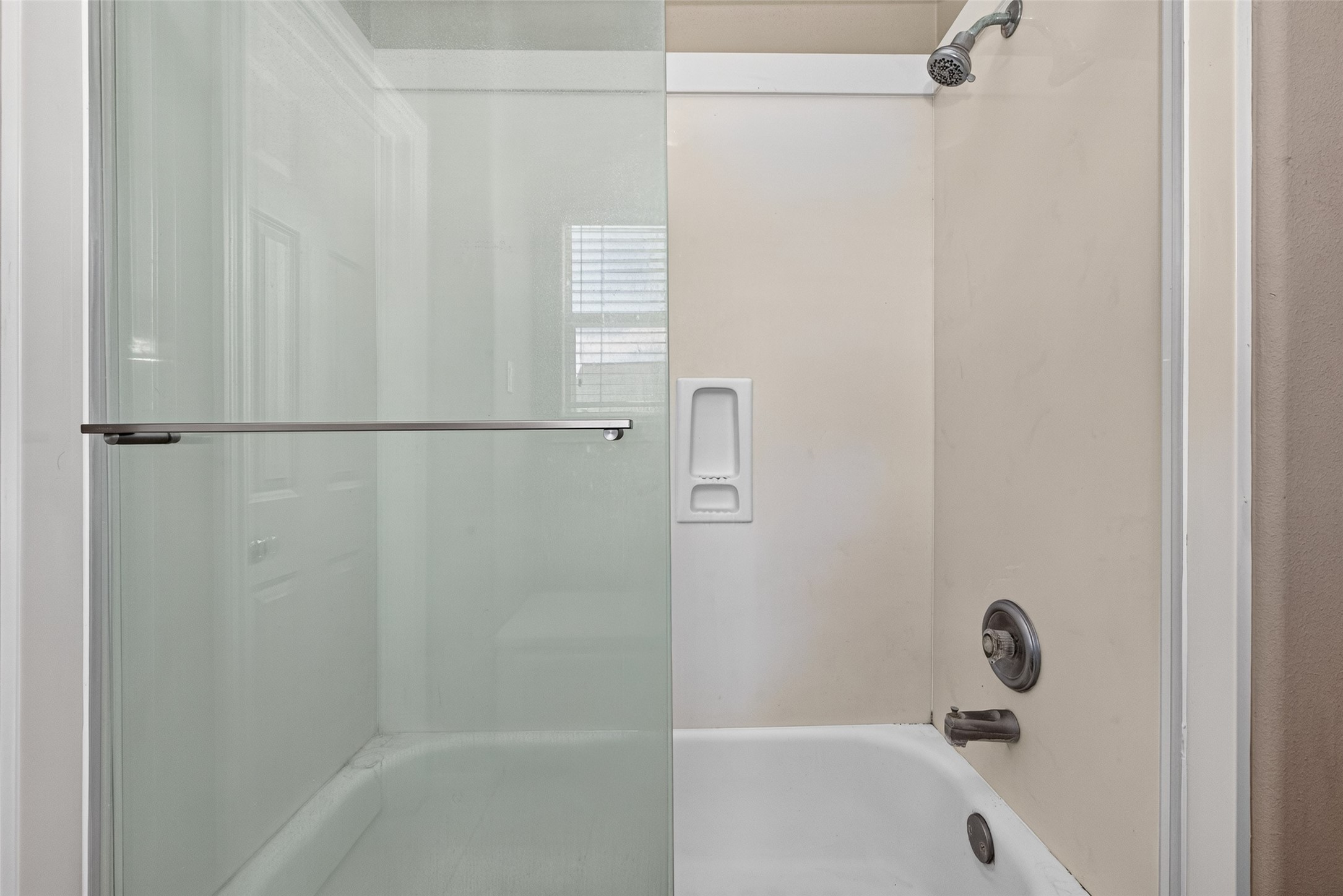 Shower in second bathroom