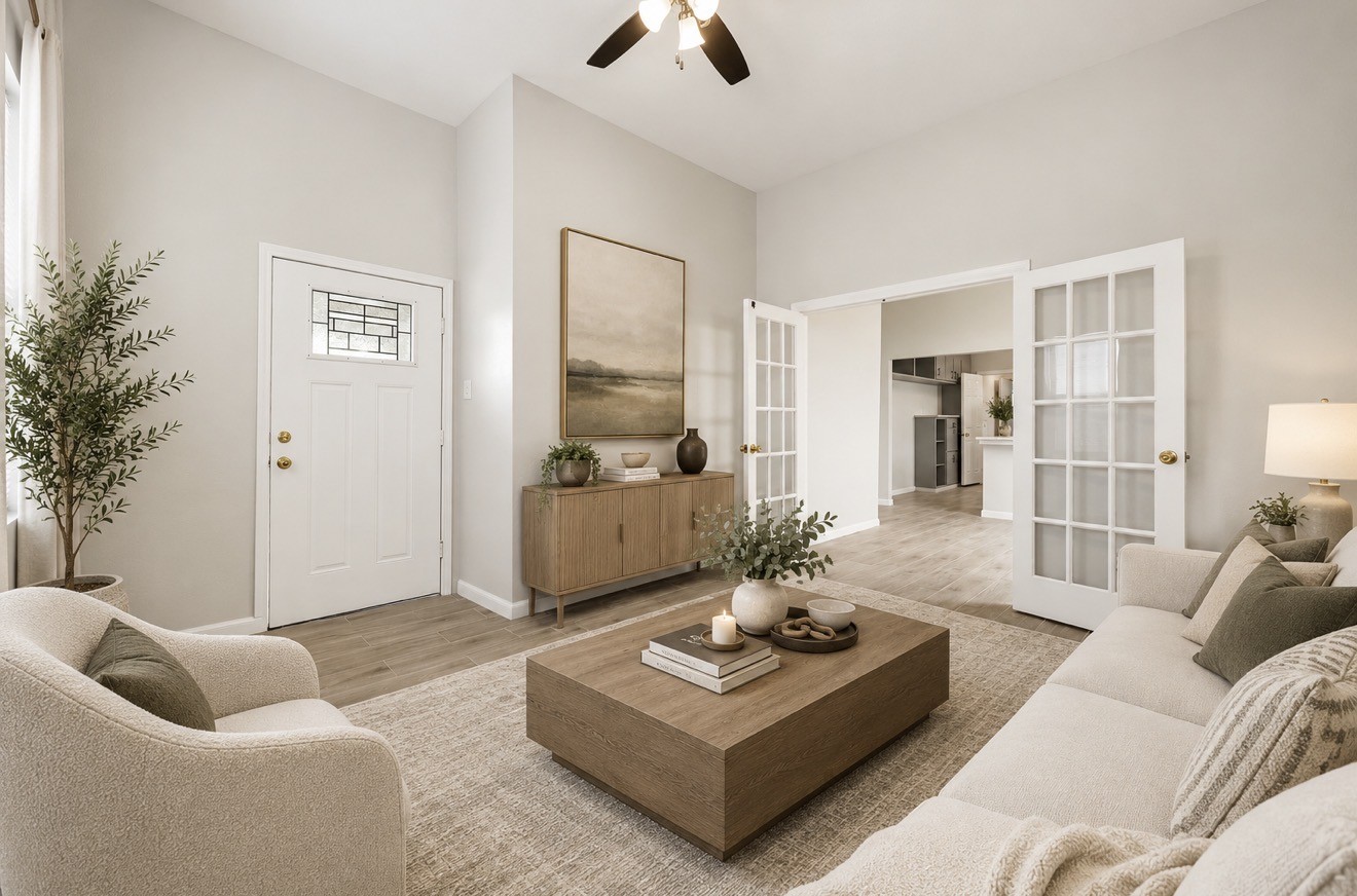 Virtually Staged Living Room Virtually Staged Living Room