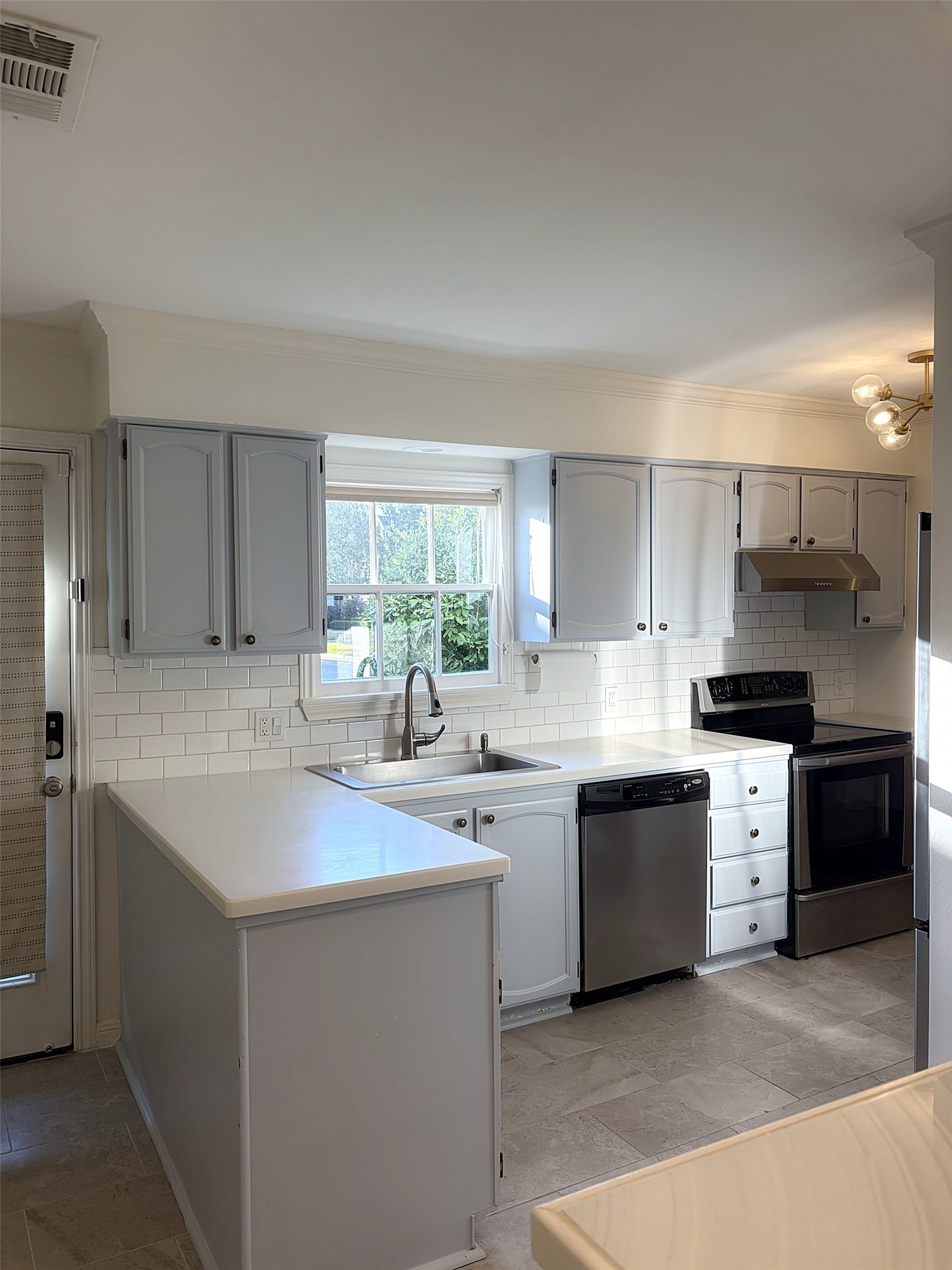 Entrance to the kitchen from Dining room