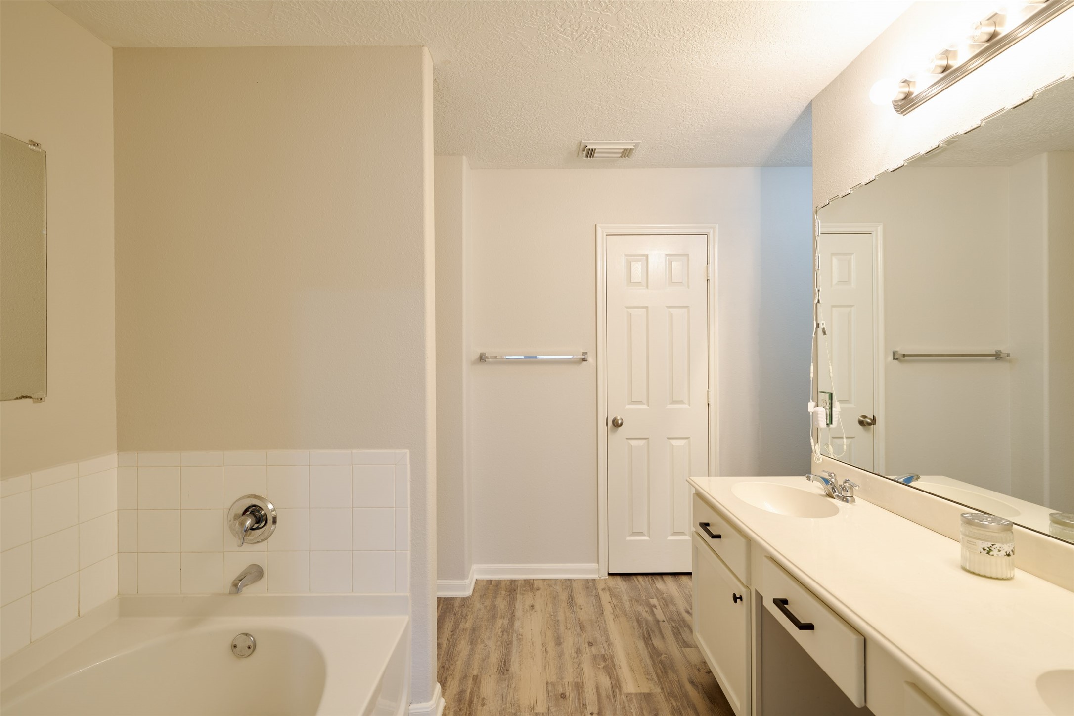 Primary bathroom - roomy enough for two!