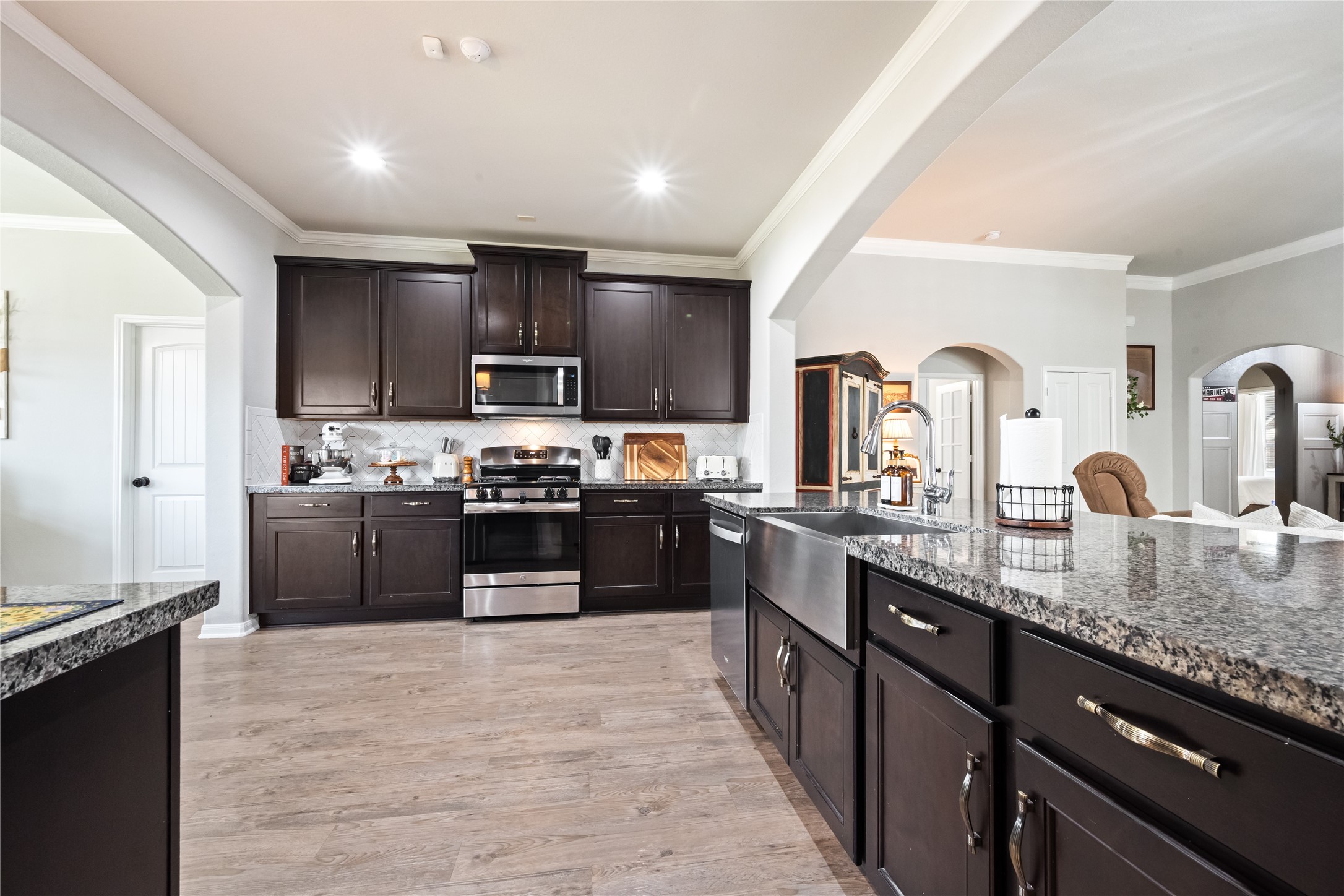 Oversized kitchen ready to cook your favorite dish or host a gathering or family event. Oversized kitchen ready to cook your favorite dish or host a gathering or family event.