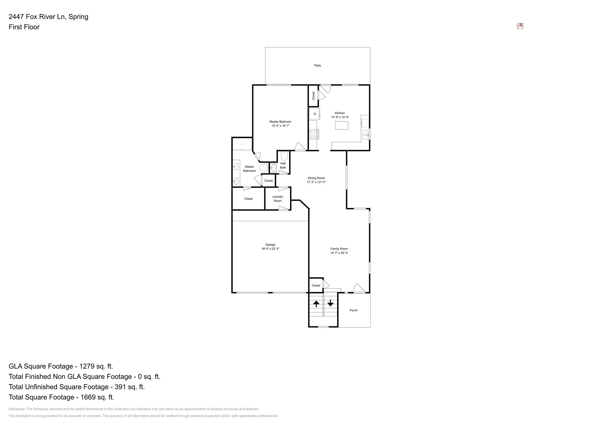 2447 Fox River Lane, Spring, TX 77386