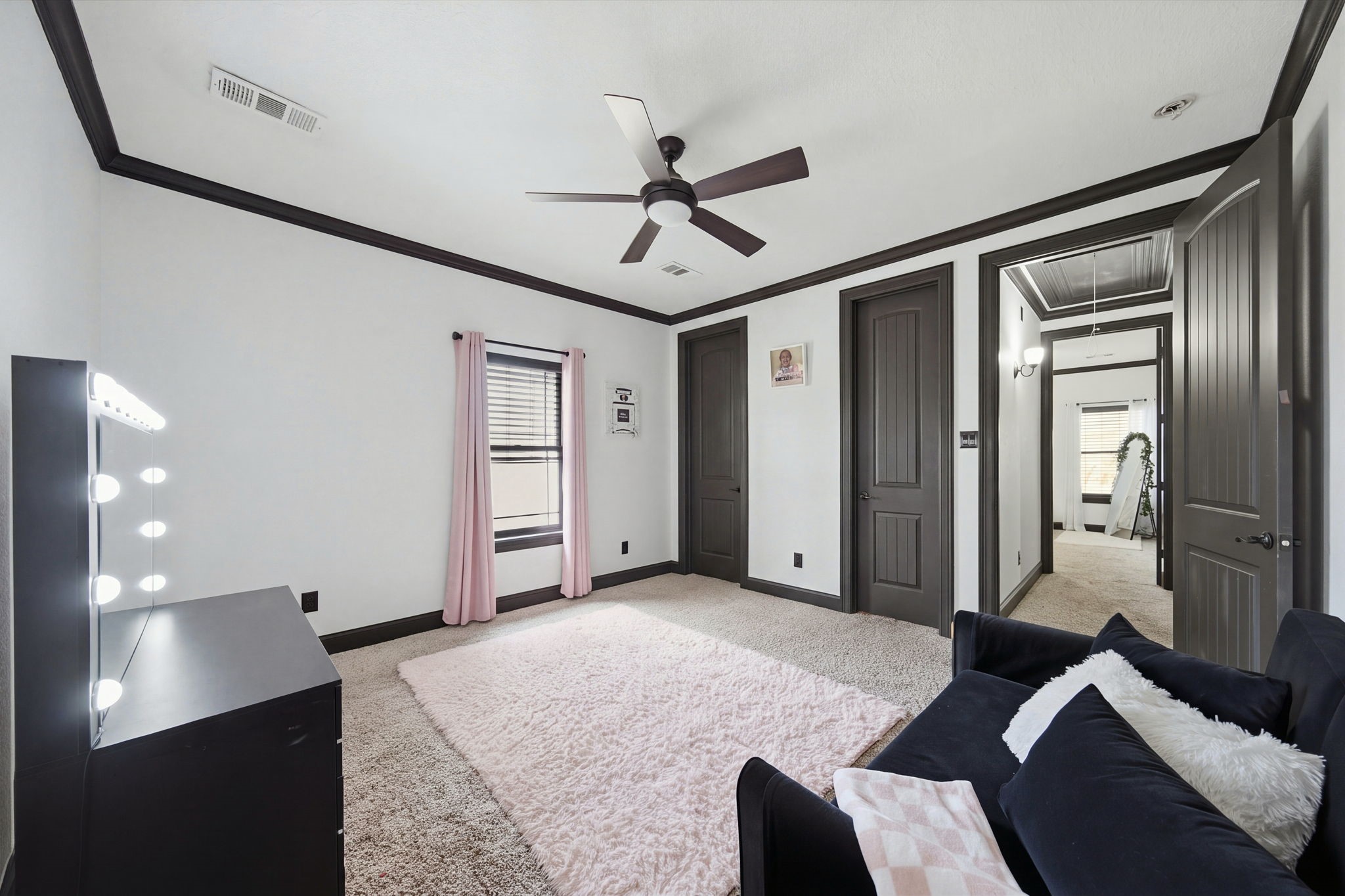 Both secondary bedrooms feature walk-in closets.