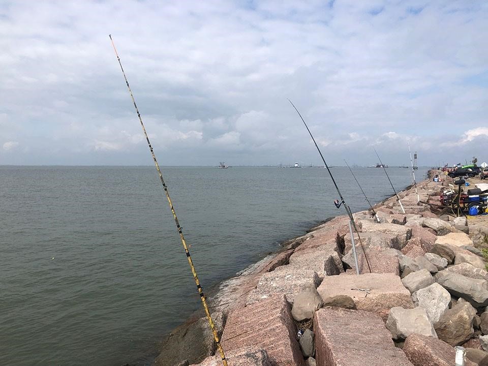 The Texas City Dike is the longest man made fishing piers in the world, stretching 5.3 miles into Galveston Bay.