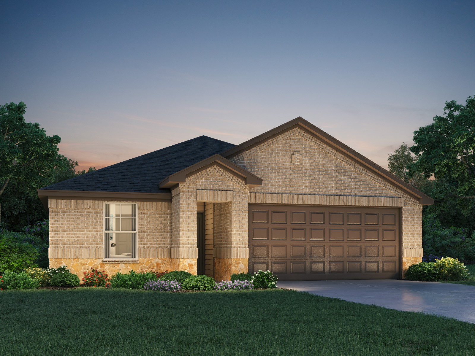 Photo is not of the actual home, but is an inspirational photo of builder's model home and may depict furnishings, options, and/or decorator features that are not included.