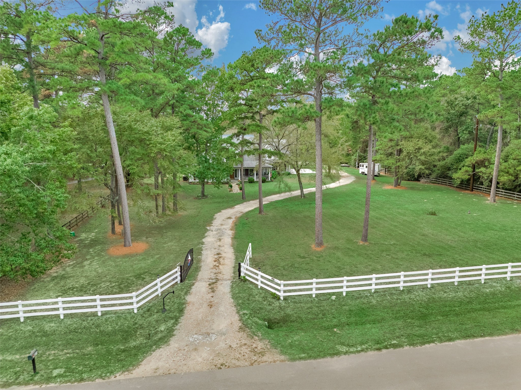 Fully fenced rustic farmhouse and barns waiting for you. Fully fenced rustic farmhouse and barns waiting for you.