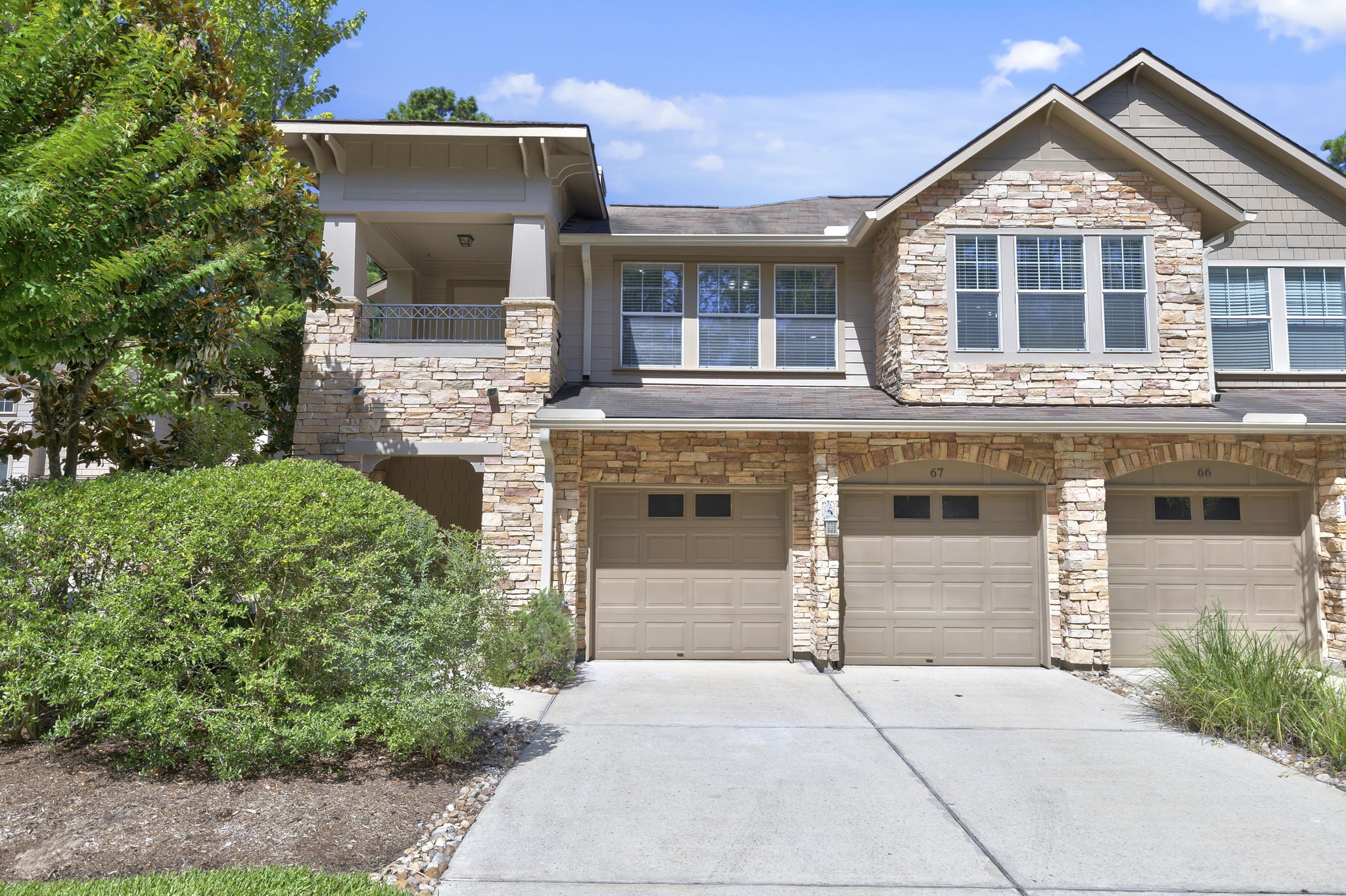 Nestled in a quiet neighborhood in the village of Alden Bridge in The Woodlands!