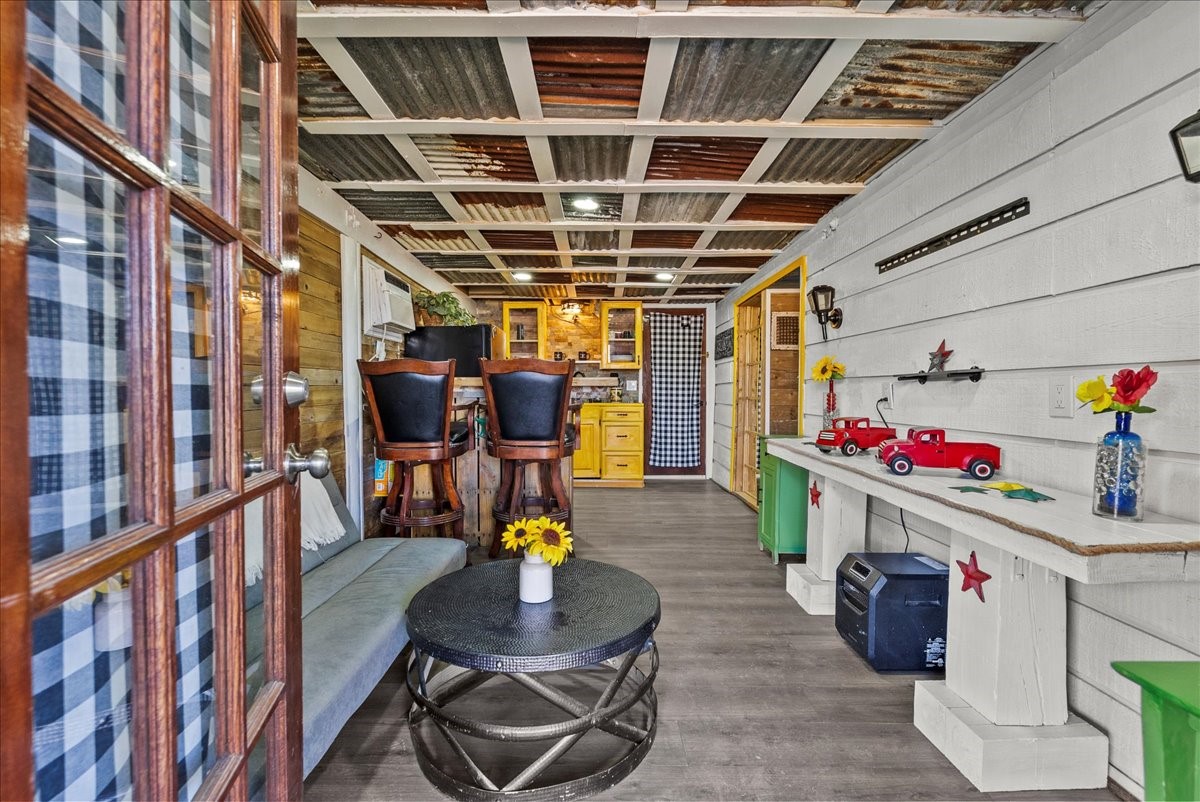 Entrance into downstairs living room