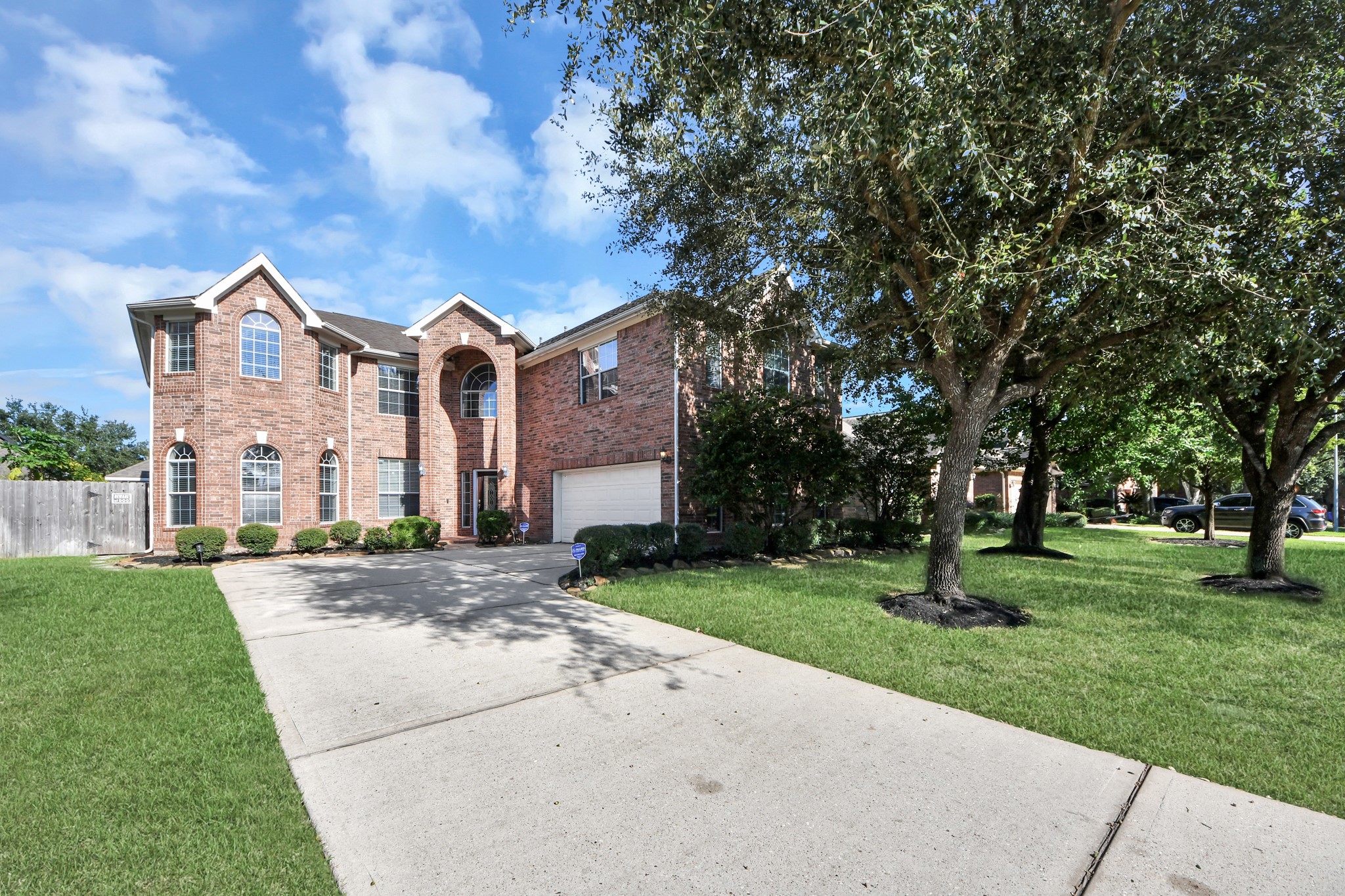 This beauty boasts a stunning front elevation, impressive curb appeal, and plenty of parking for family and friends!