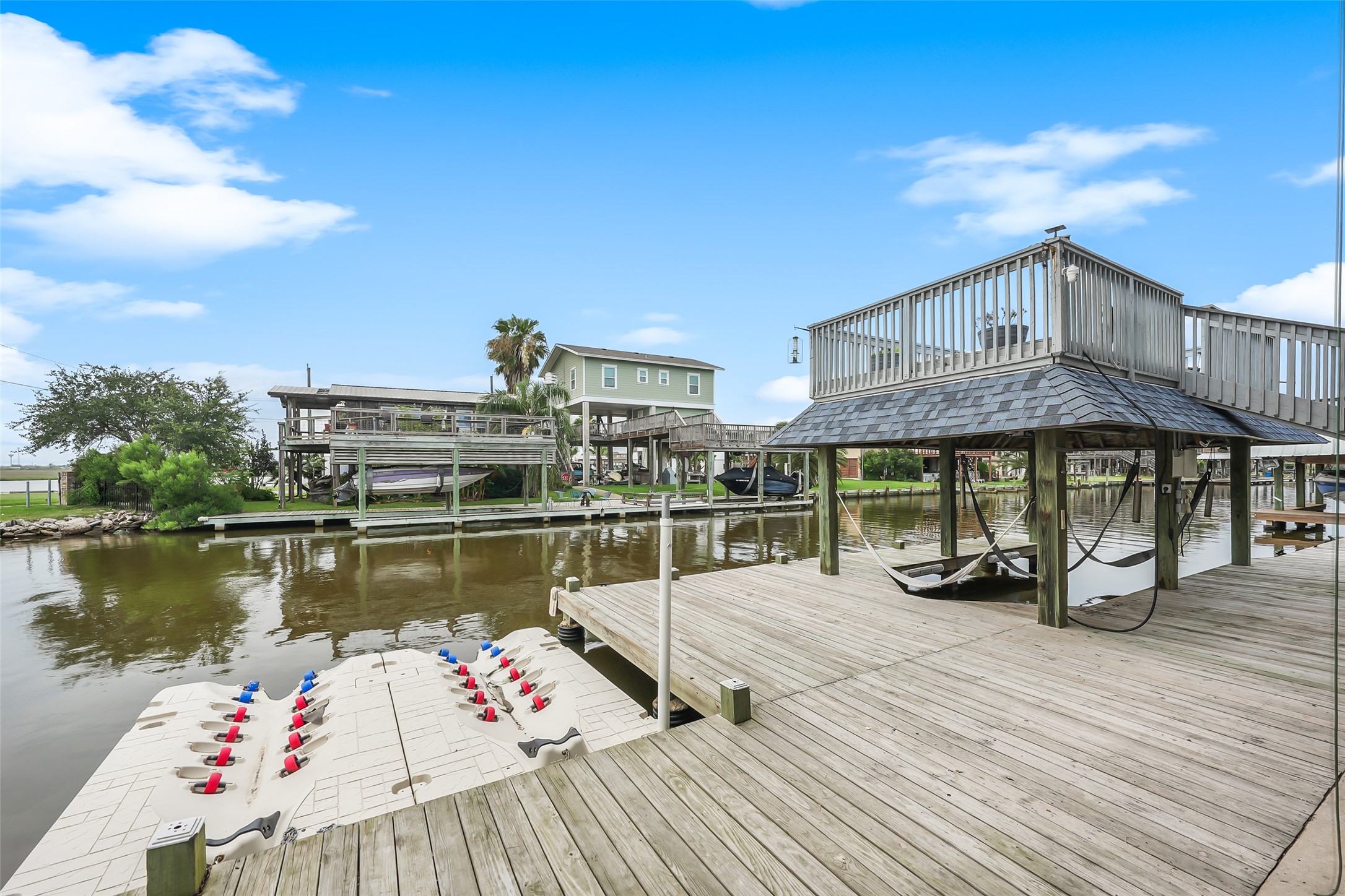 Boat Lift and Floating Dock