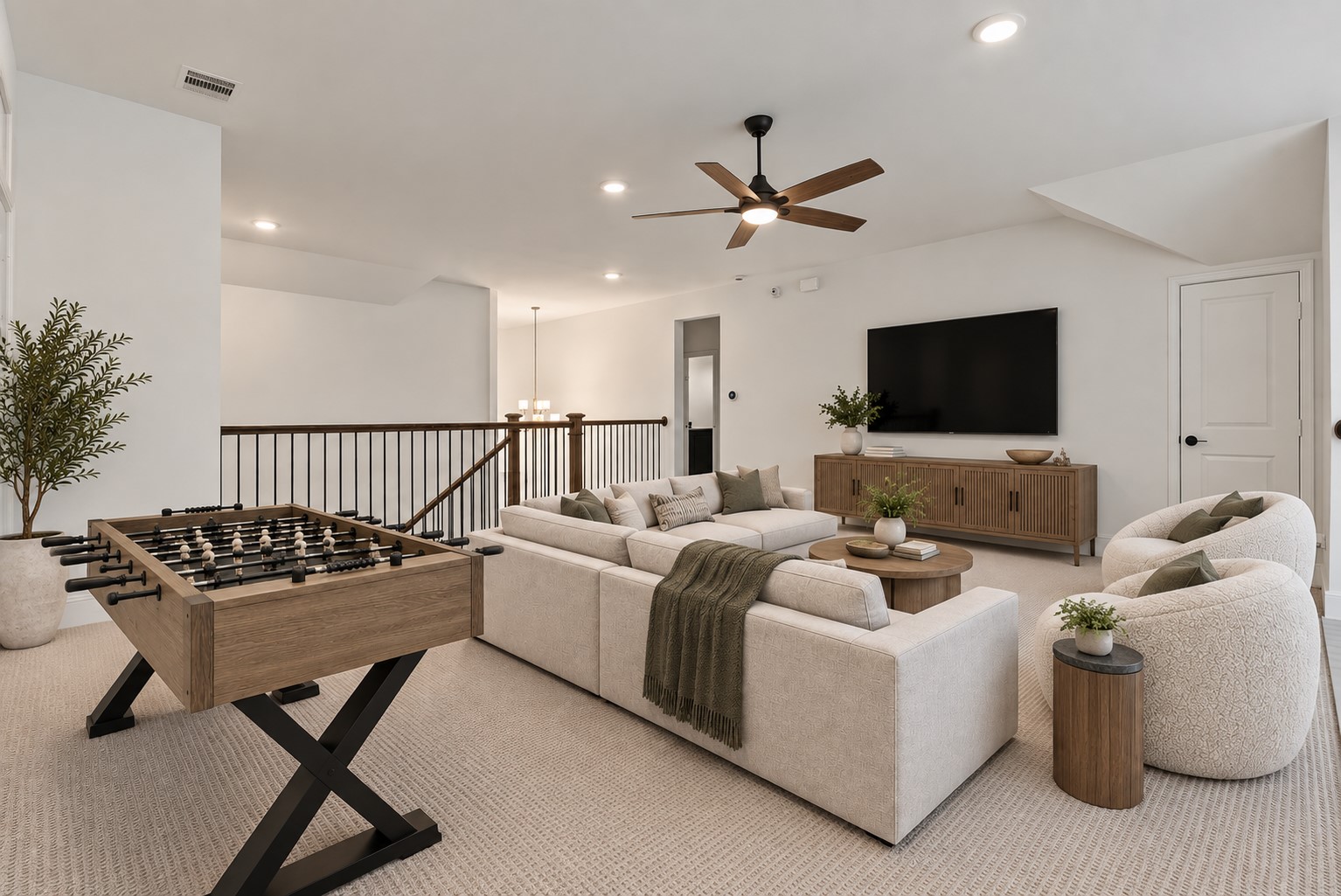 Upstairs Gameroom