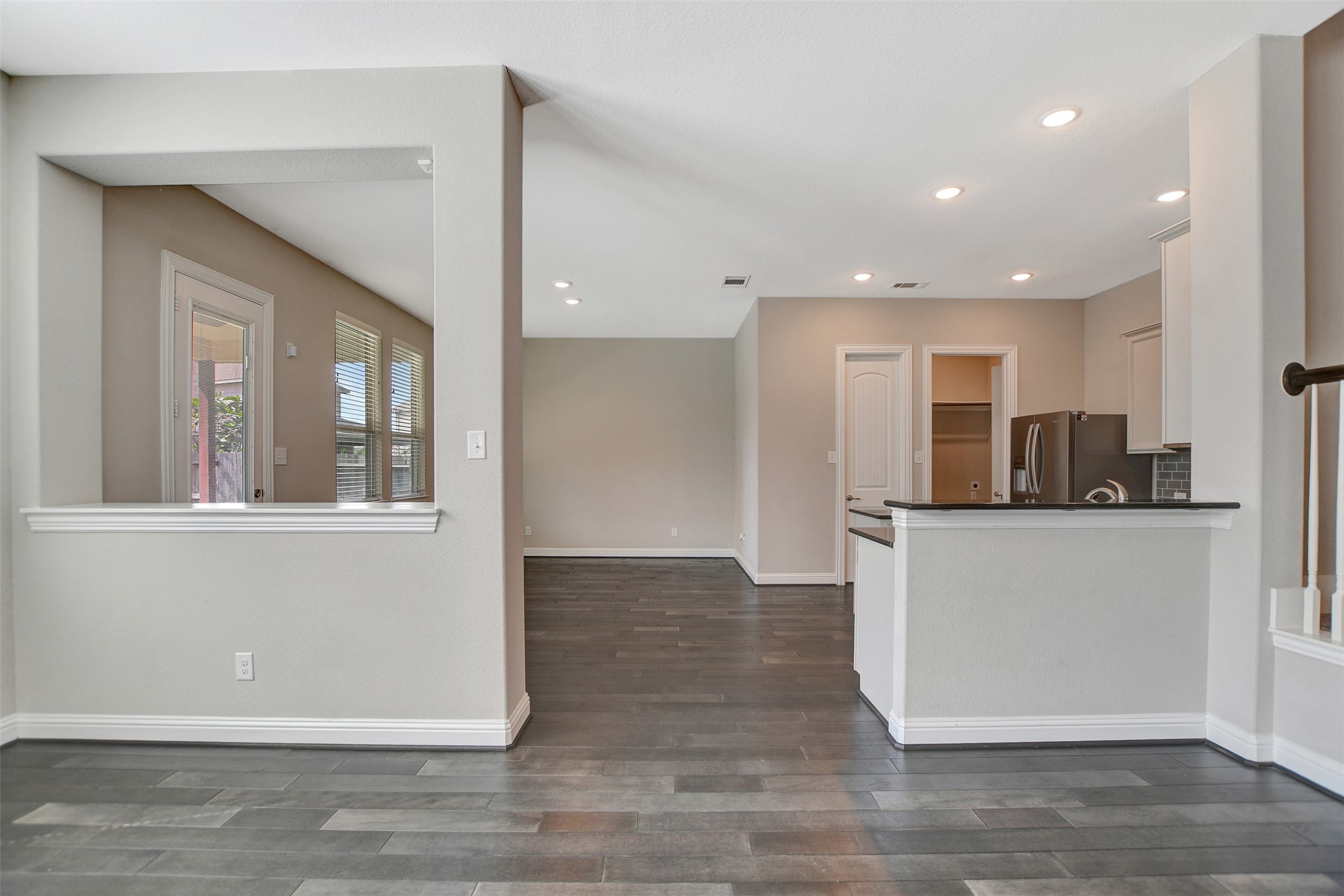 View of the large Breakfast and Kitchen area.