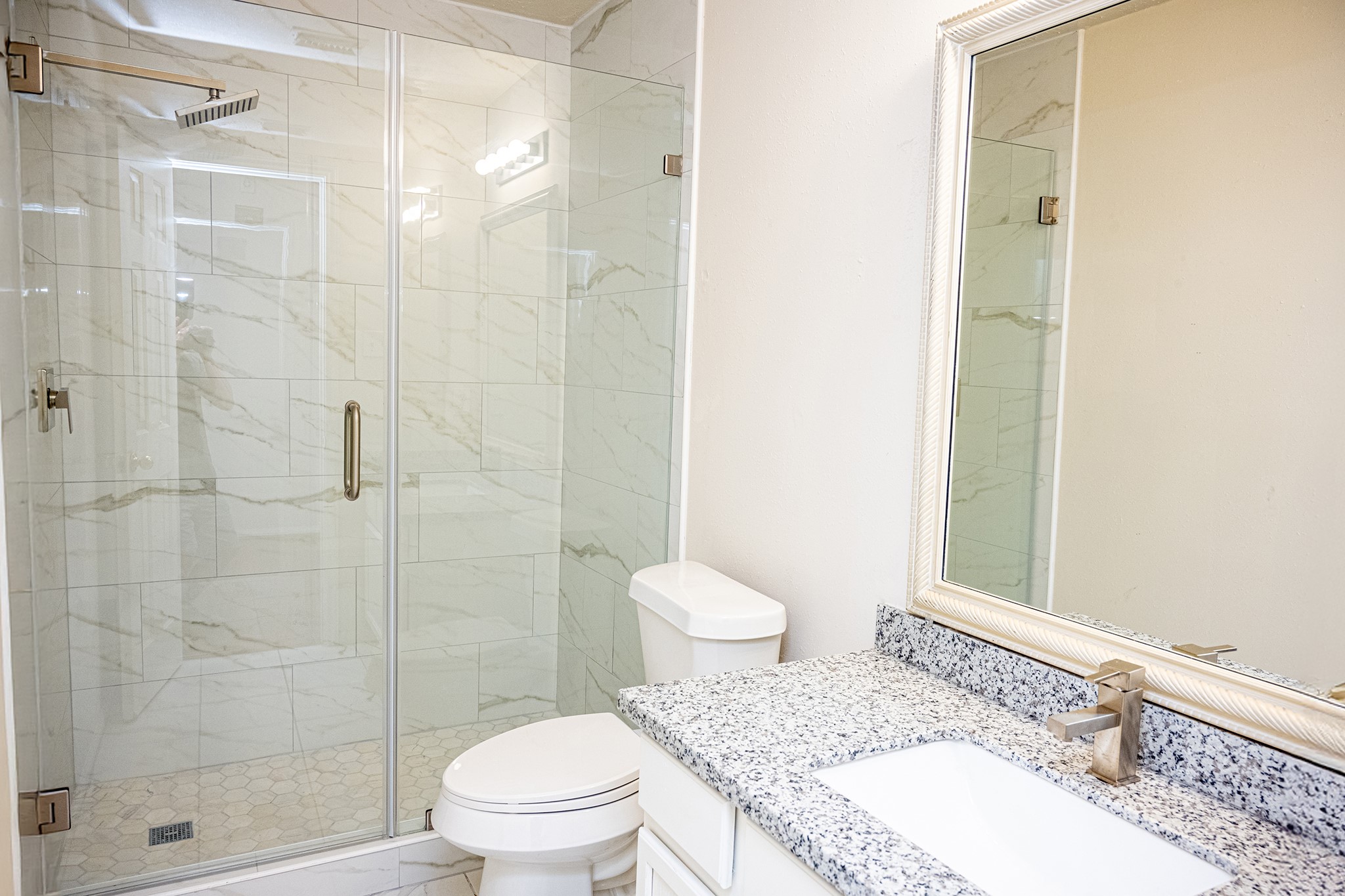 UPGRADED BATHROOM