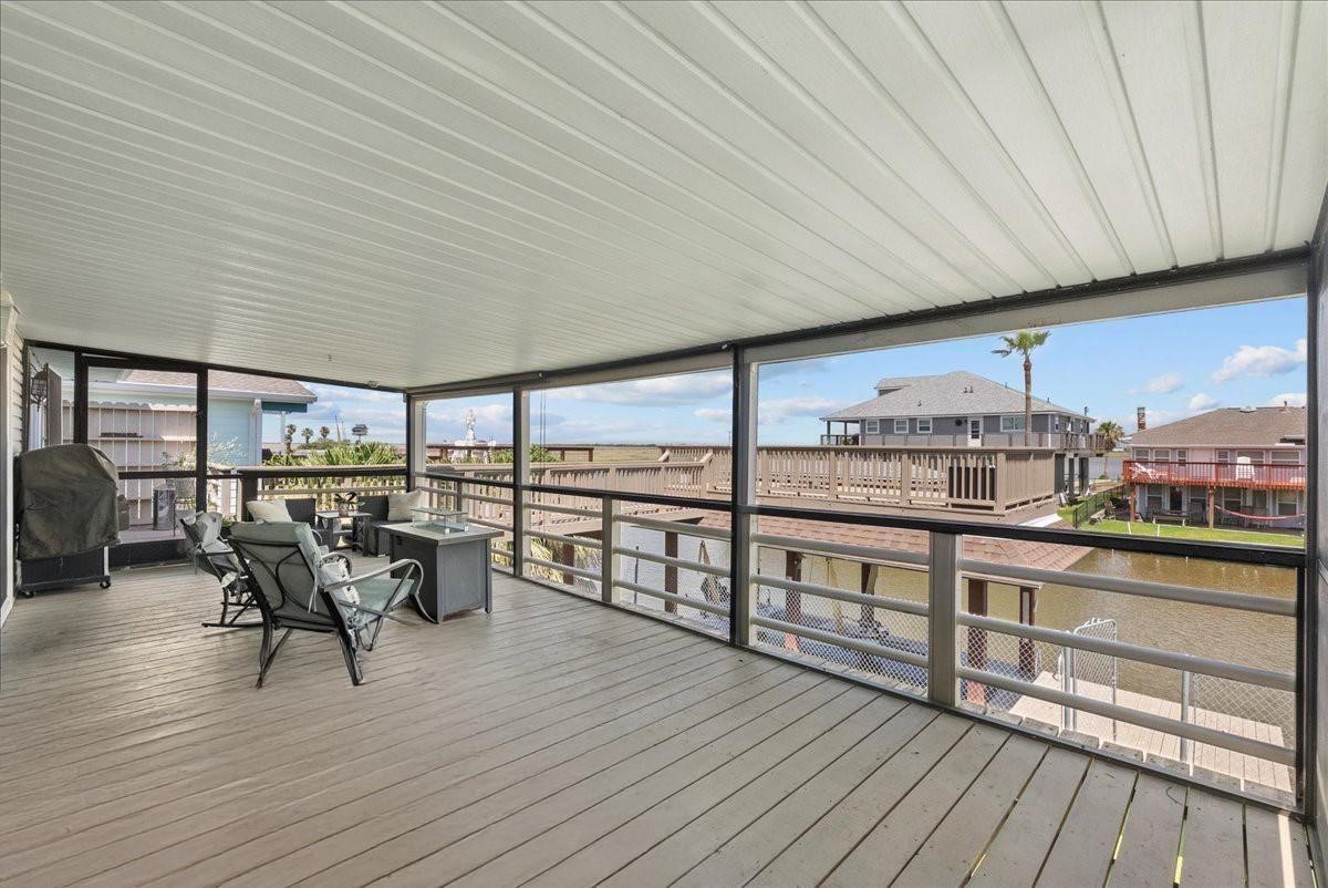 Screened porch