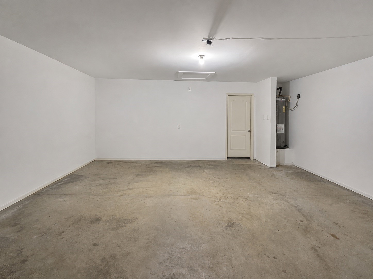 The 2 car attached garage provides plenty of space for storage and parking.