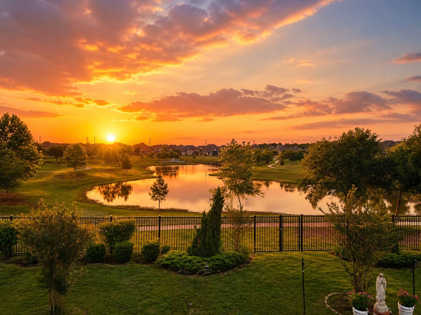 Lakefront lot home in Richmond! Imagine drinking your coffee to this view! Virtually Enhanced. Lakefront lot home in Richmond! Imagine drinking your coffee to this view! Virtually Enhanced.