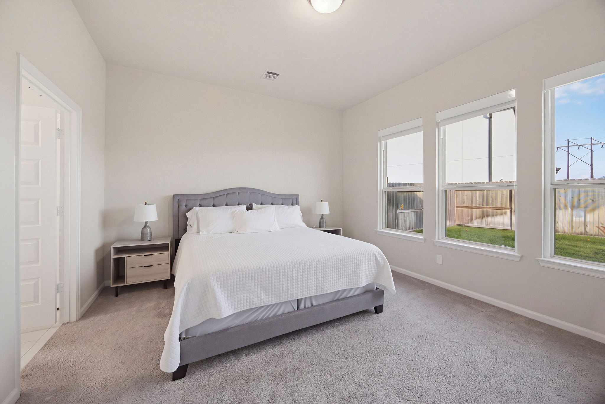 Owners suite with tons of natural light