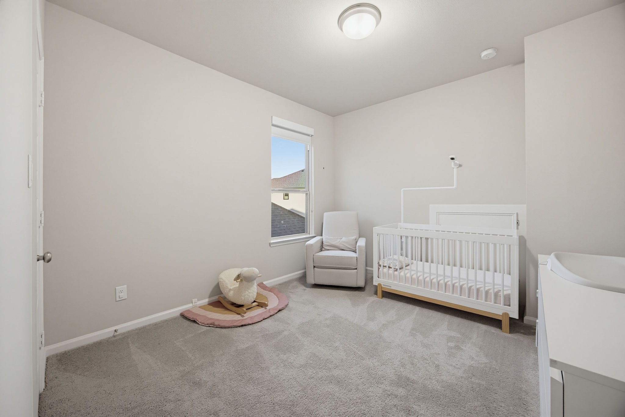 Secondary bedroom on the second floor