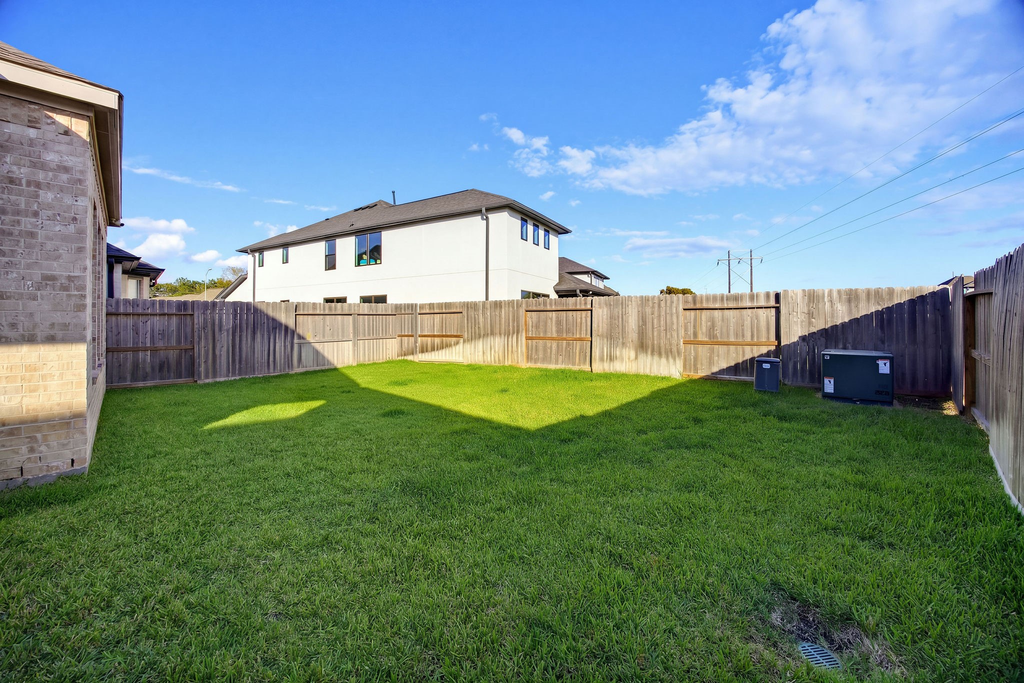 Additional view of the backyard