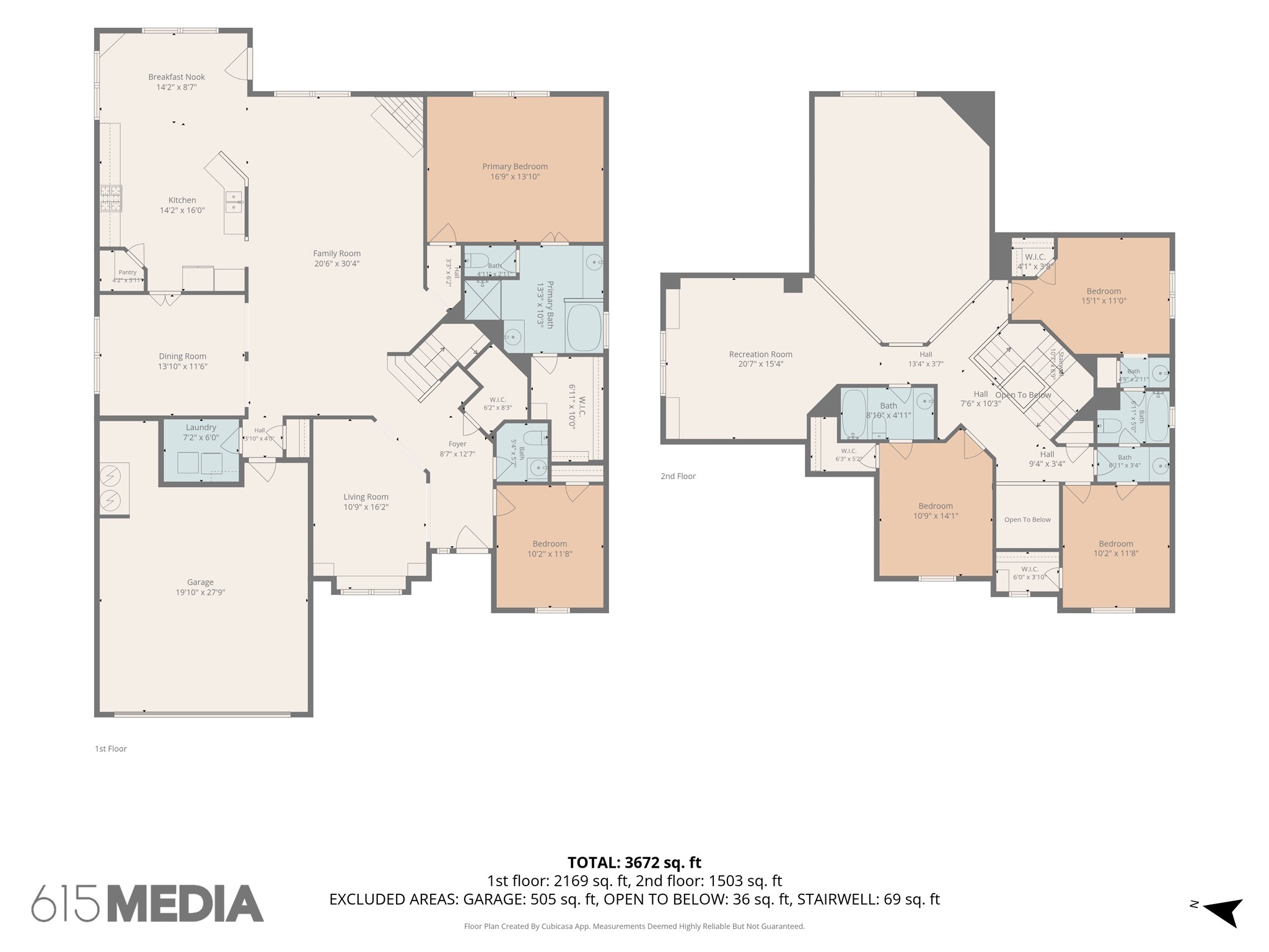 Floorplan of 2805 Catalina Shores Drive