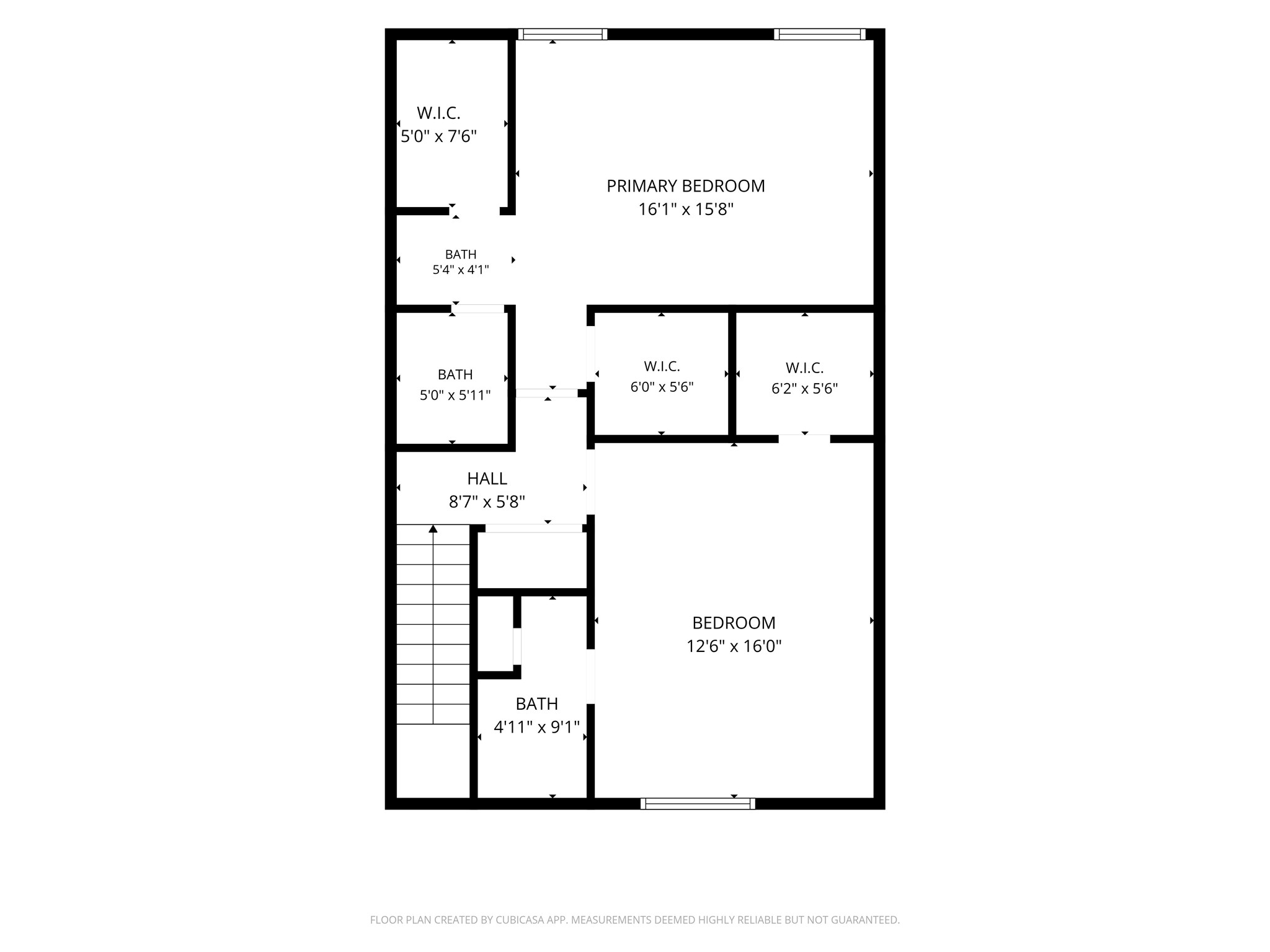 Explore the spacious second floor featuring a large primary bedroom with an en-suite bath and walk-in closet, an additional bedroom with a walk-in closet, and two more bathrooms for convenience.