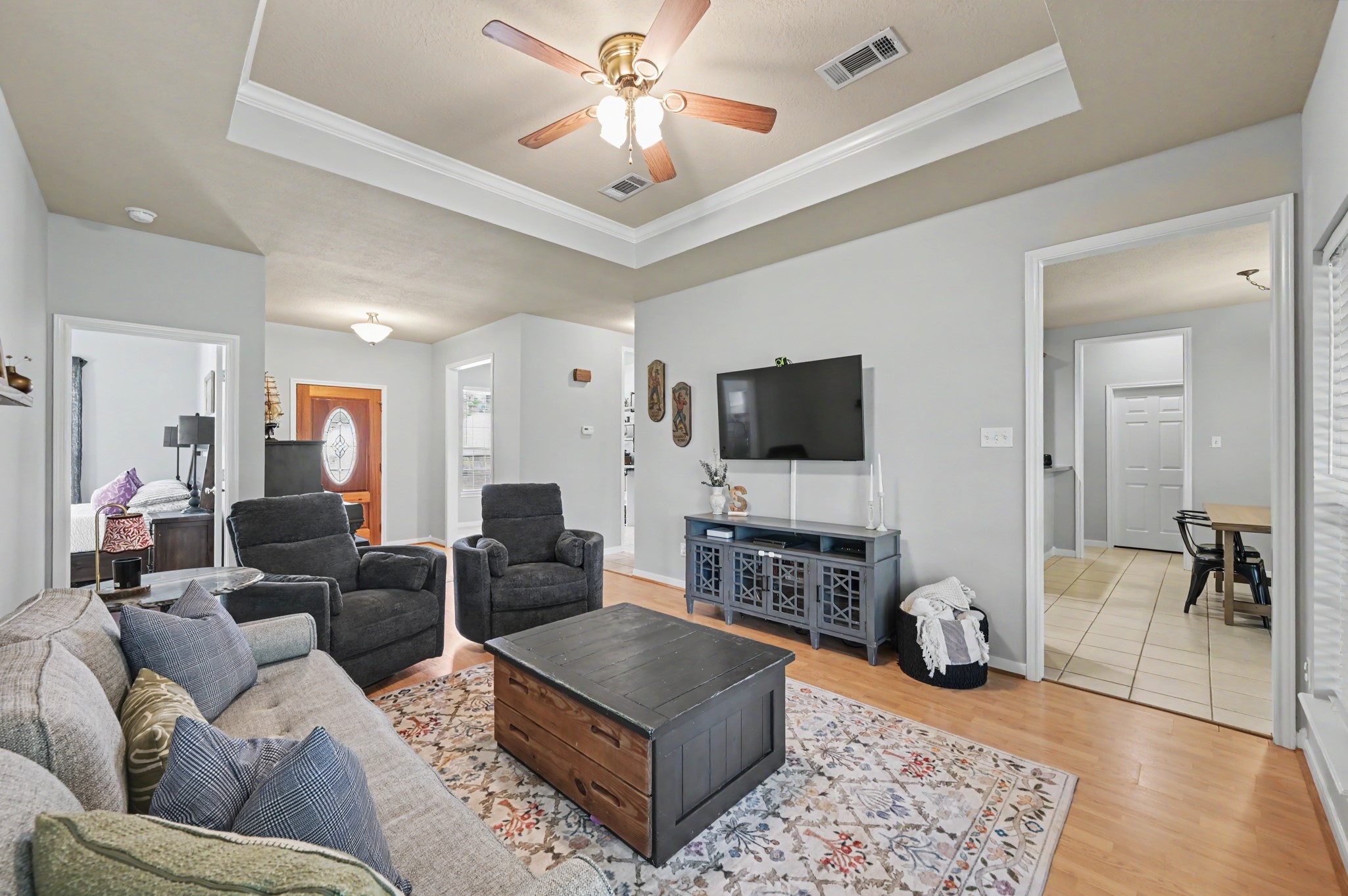 Spacious Living room.