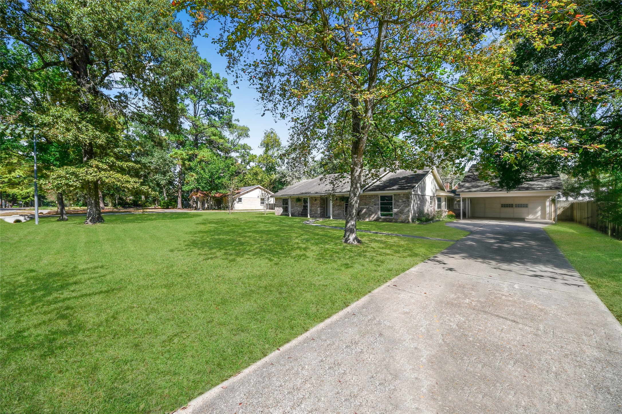Long driveway Long driveway