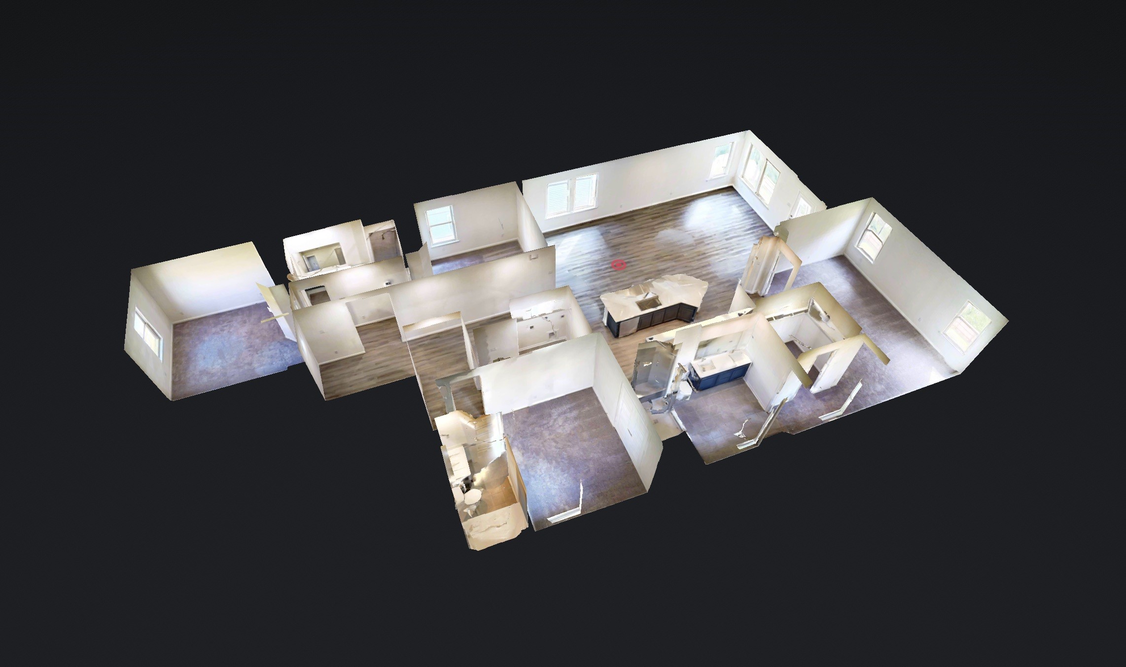 You can tour this absolutely incredible home from the comfort of your own computer in 3D! Do not forget to click the link to the virtual tour and see all this home has to offer!NEIGHBORS, ample yard space in front and the back, lush landscaping and well-maintained yard!