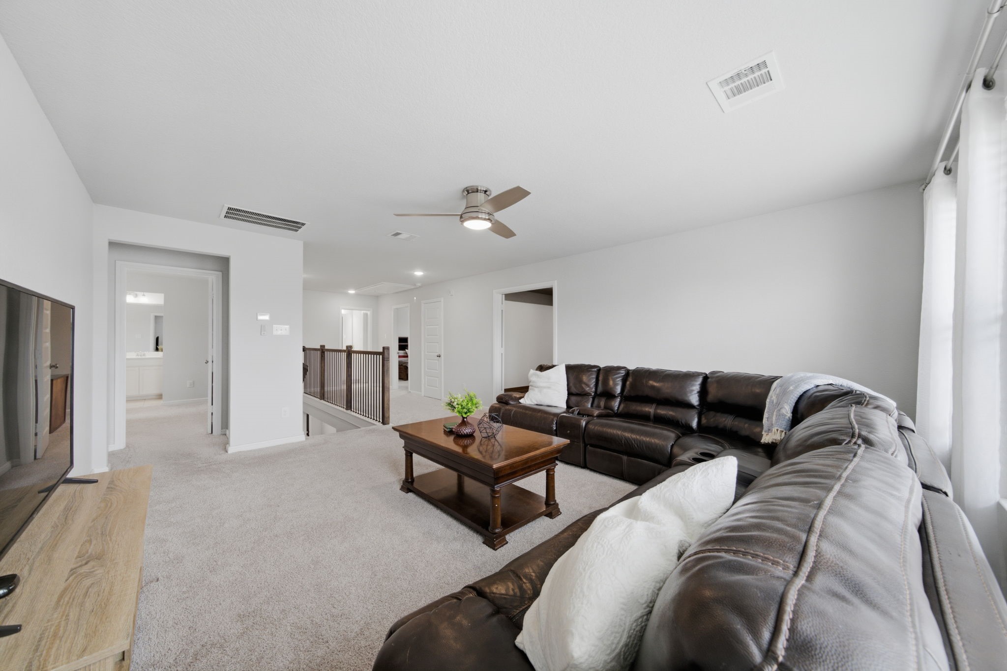 As you enter the 2nd floor, you are greeted by the game room.