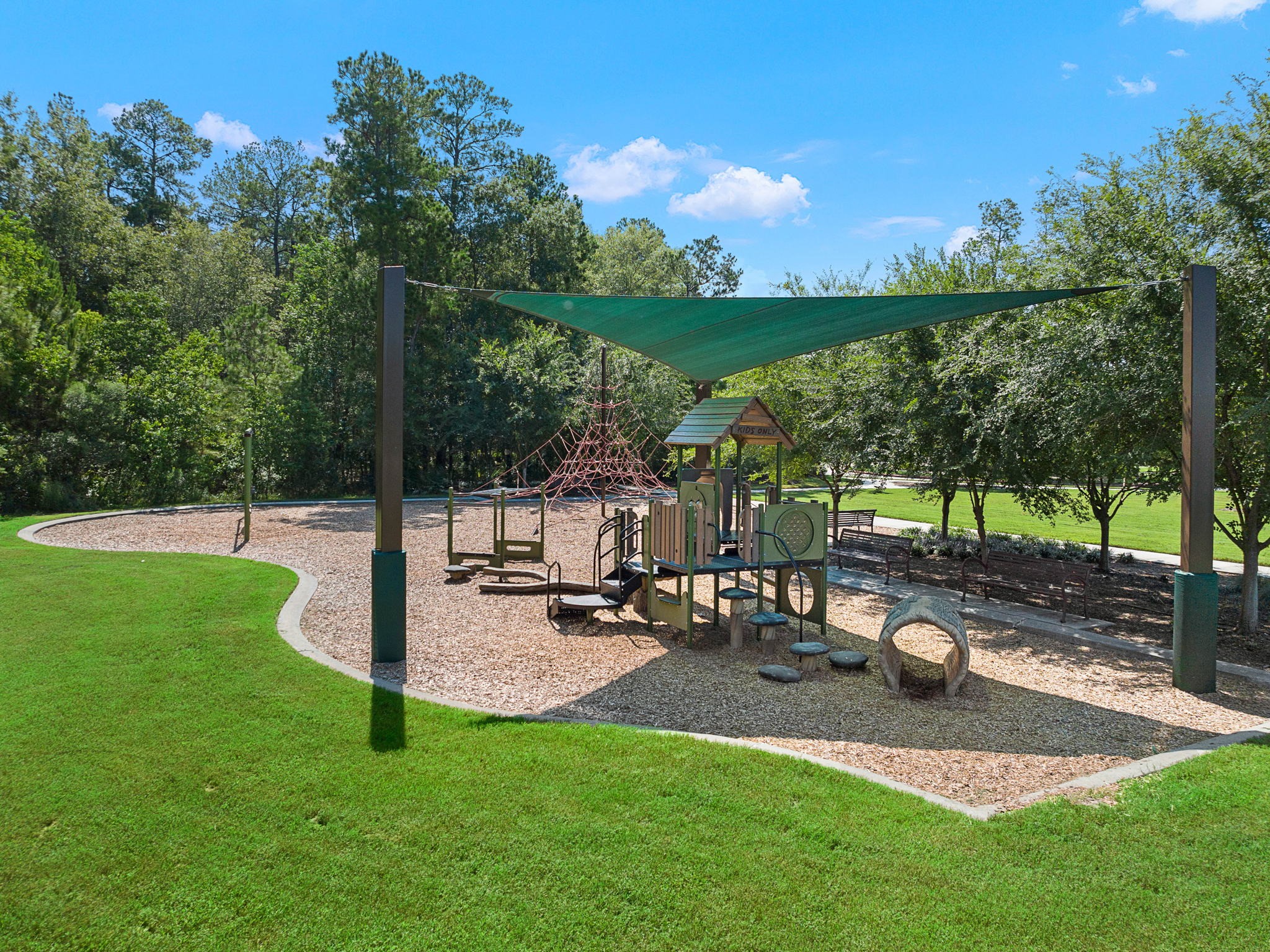 One of many of the community parks.