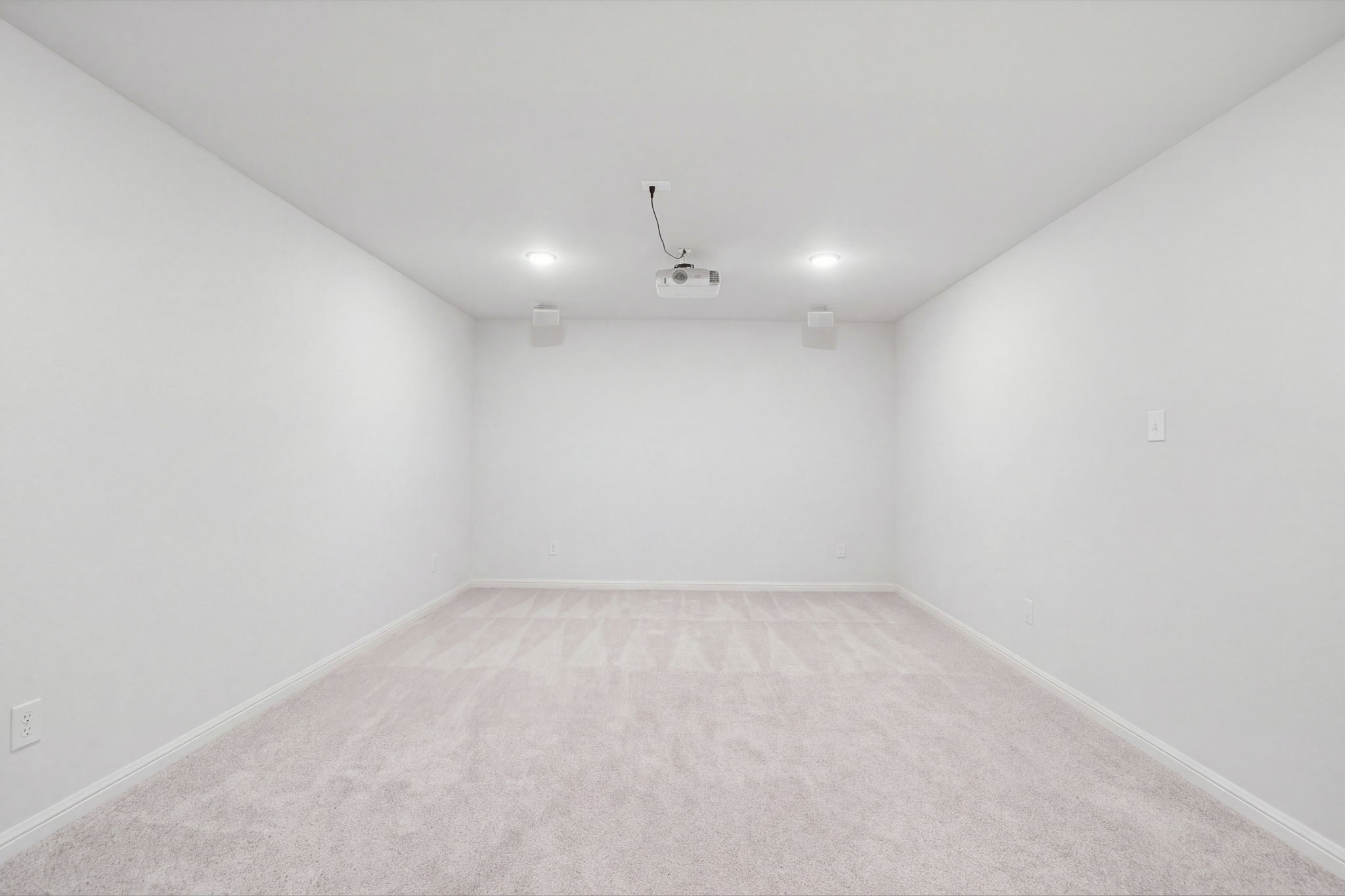 Media room located off of the game room on the  2nd floor.