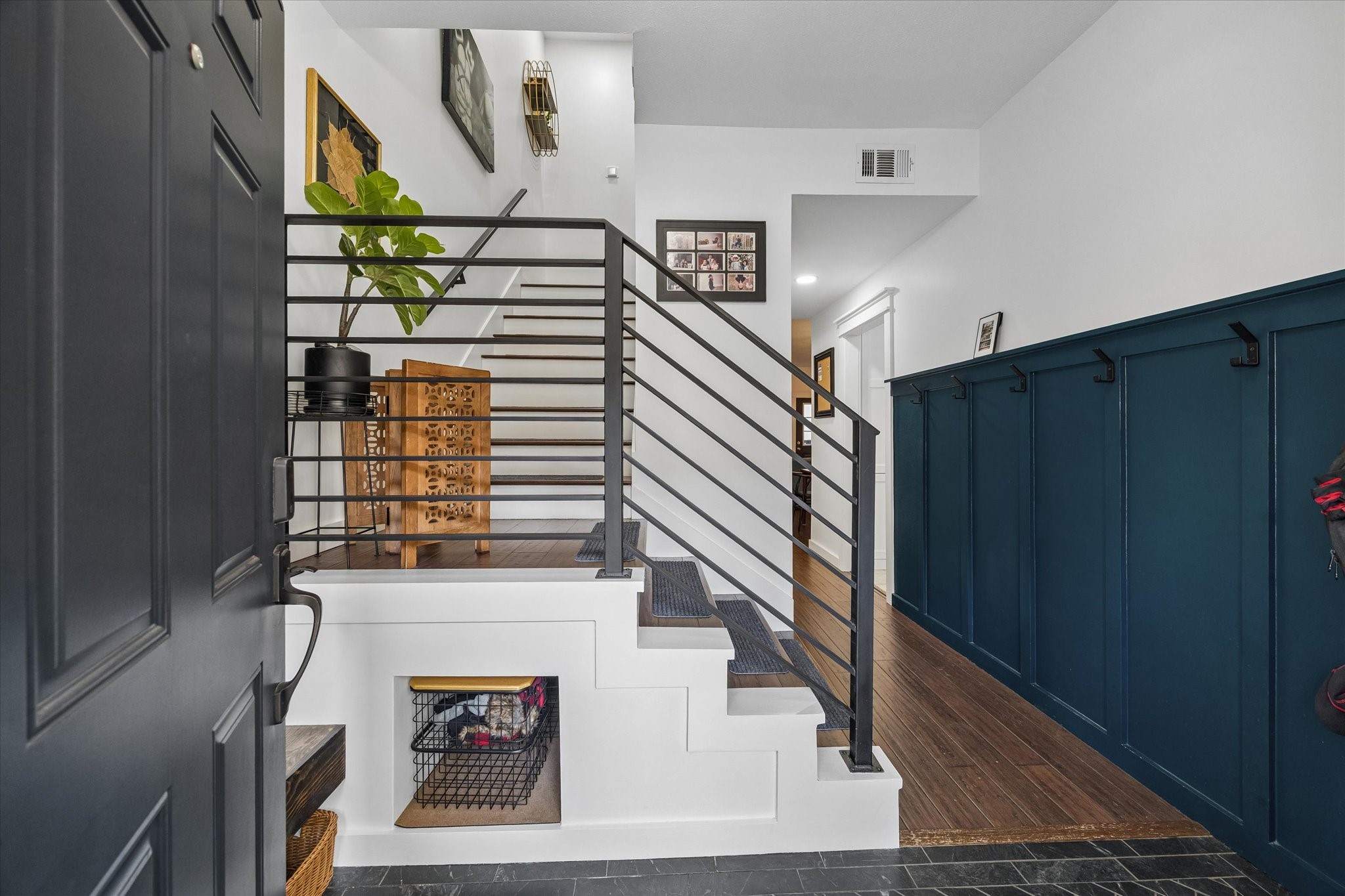Front entry